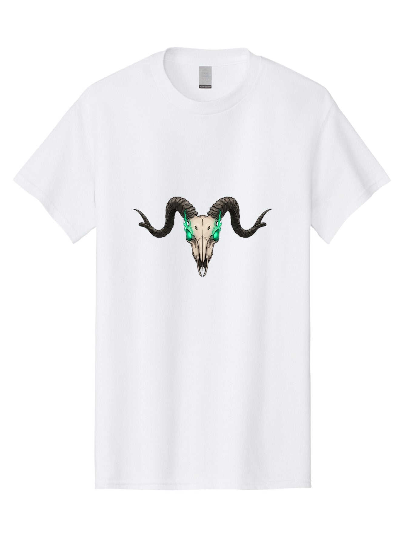 Ram-Skull-4 Men'S Graphic Tee, 100% Cotton, Comfortable Casual Summer Wear, Machine Washable, Vintage Camera, Old Camera, Antique Camera, Black Camera, Classic Photography, Photography Equipment, Nostalgic Device, Film Camera, Camera Art Bap916