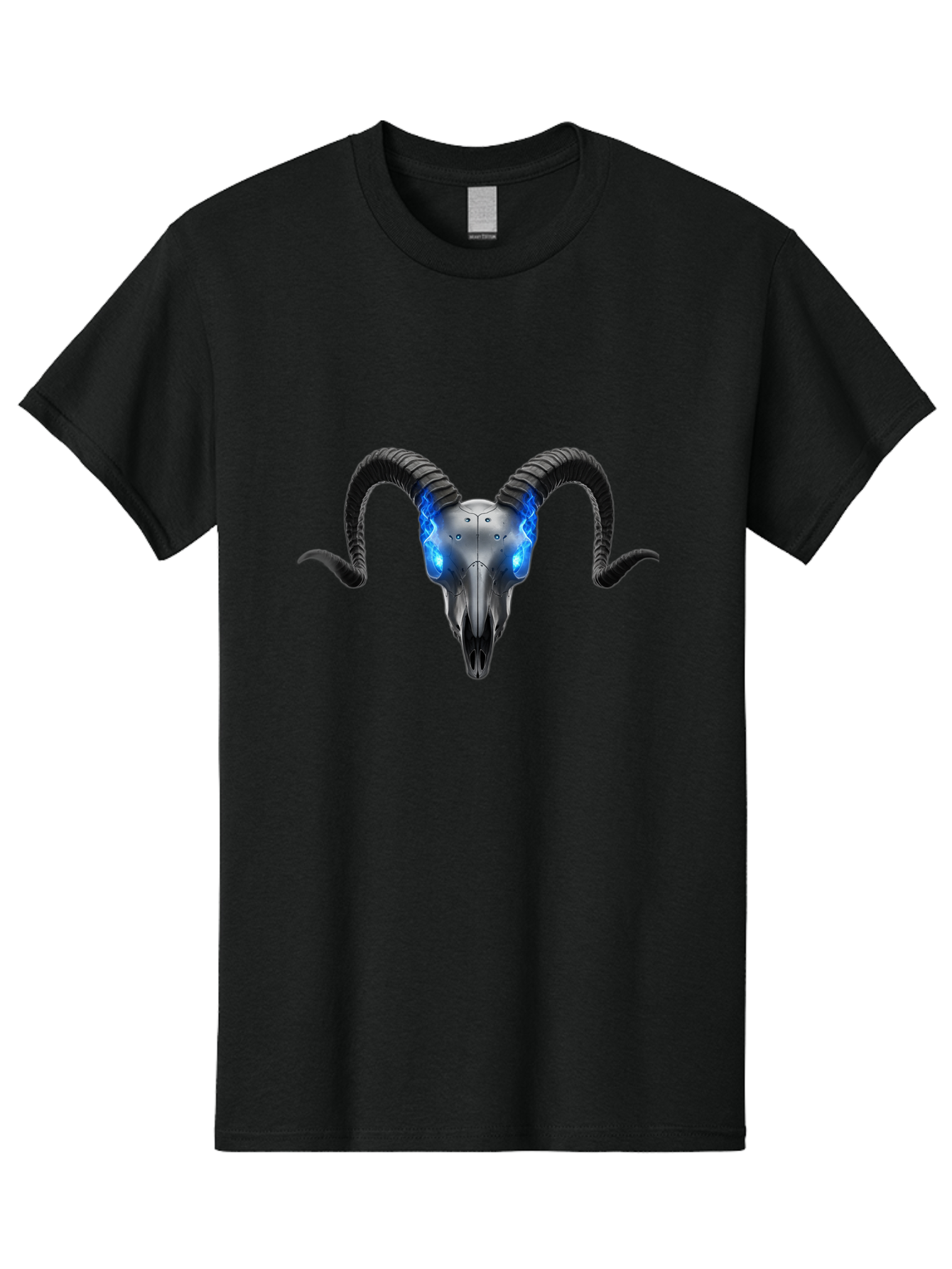 Ram-Skull-5 Men'S Graphic Tee, 100% Cotton, Comfortable Casual Summer Wear, Machine Washable, Vintage Camera, Old Camera, Antique Camera, Black Camera, Classic Photography, Photography Equipment, Nostalgic Device, Film Camera, Camera Art Bap917 4