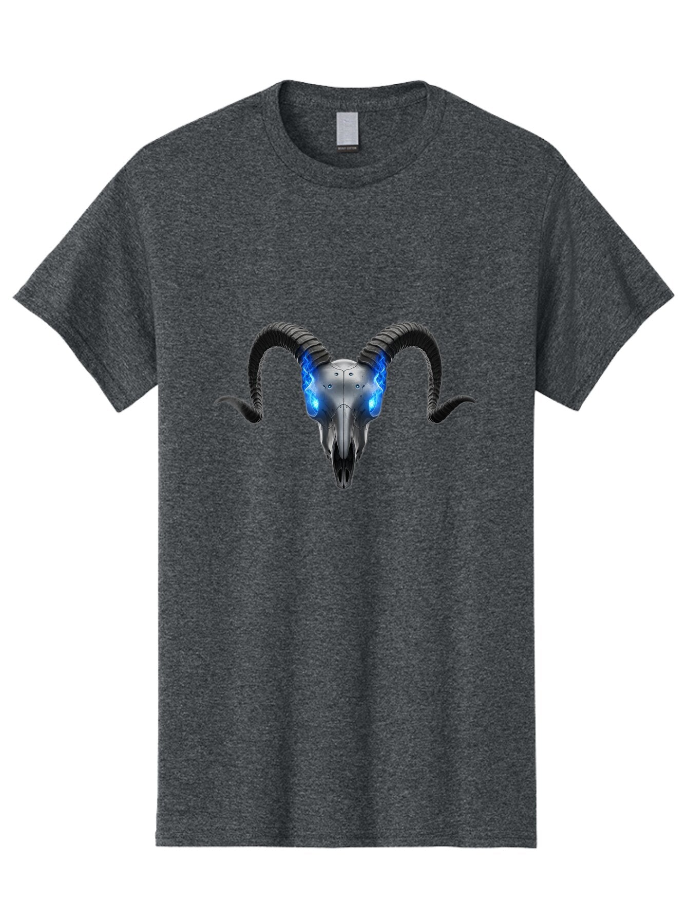 Ram-Skull-5 Men'S Graphic Tee, 100% Cotton, Comfortable Casual Summer Wear, Machine Washable, Vintage Camera, Old Camera, Antique Camera, Black Camera, Classic Photography, Photography Equipment, Nostalgic Device, Film Camera, Camera Art Bap917 4