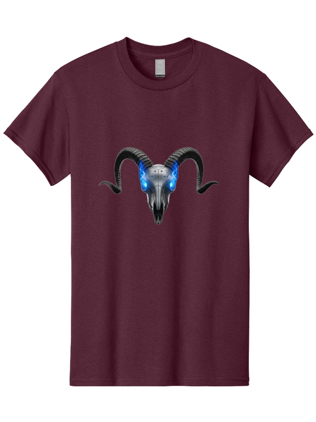 Ram-Skull-5 Men'S Graphic Tee, 100% Cotton, Comfortable Casual Summer Wear, Machine Washable, Vintage Camera, Old Camera, Antique Camera, Black Camera, Classic Photography, Photography Equipment, Nostalgic Device, Film Camera, Camera Art Bap917 11