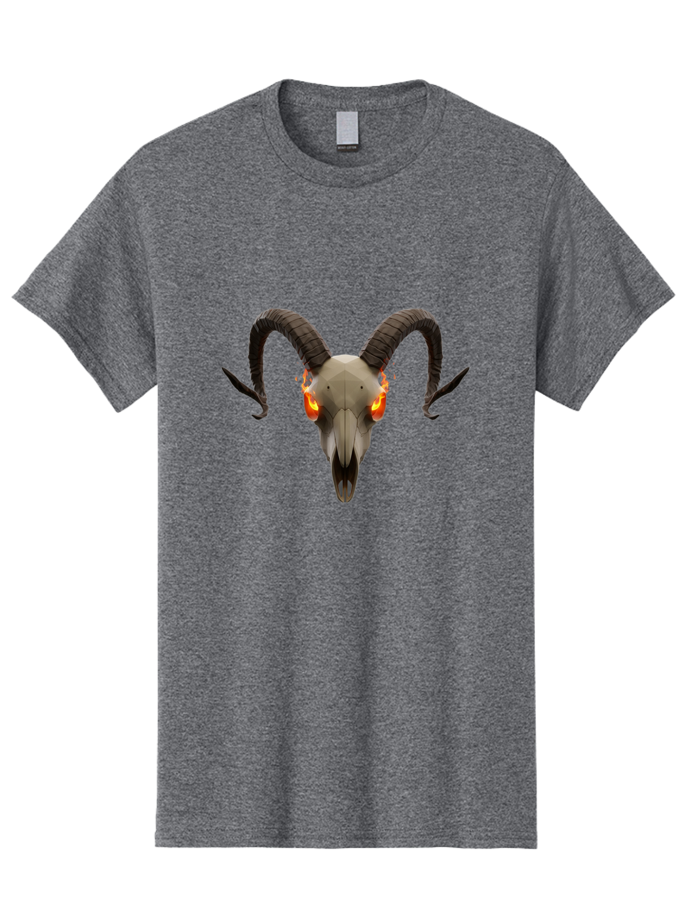 Ram-Skull-6 Men'S Graphic Tee, 100% Cotton, Comfortable Casual Summer Wear, Machine Washable, Vintage Camera, Old Camera, Antique Camera, Black Camera, Classic Photography, Photography Equipment, Nostalgic Device, Film Camera, Camera Art Bap918 6