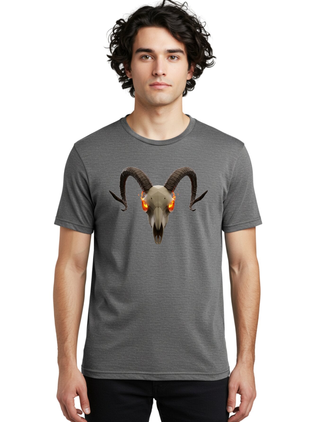Ram-Skull-6 Men'S Graphic Tee, 100% Cotton, Comfortable Casual Summer Wear, Machine Washable, Vintage Camera, Old Camera, Antique Camera, Black Camera, Classic Photography, Photography Equipment, Nostalgic Device, Film Camera, Camera Art Bap918 27