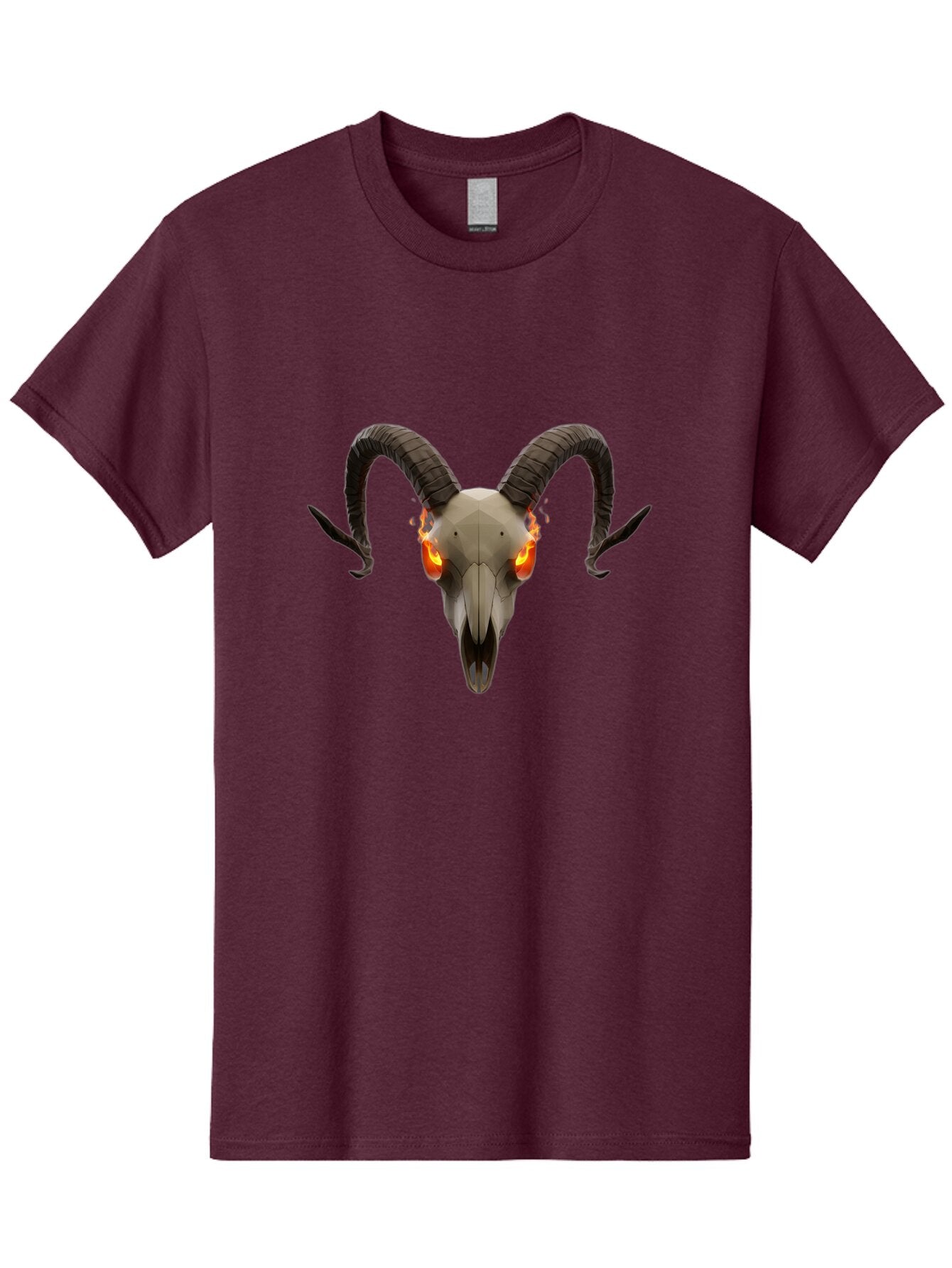 Ram-Skull-6 Men'S Graphic Tee, 100% Cotton, Comfortable Casual Summer Wear, Machine Washable, Vintage Camera, Old Camera, Antique Camera, Black Camera, Classic Photography, Photography Equipment, Nostalgic Device, Film Camera, Camera Art Bap918 10