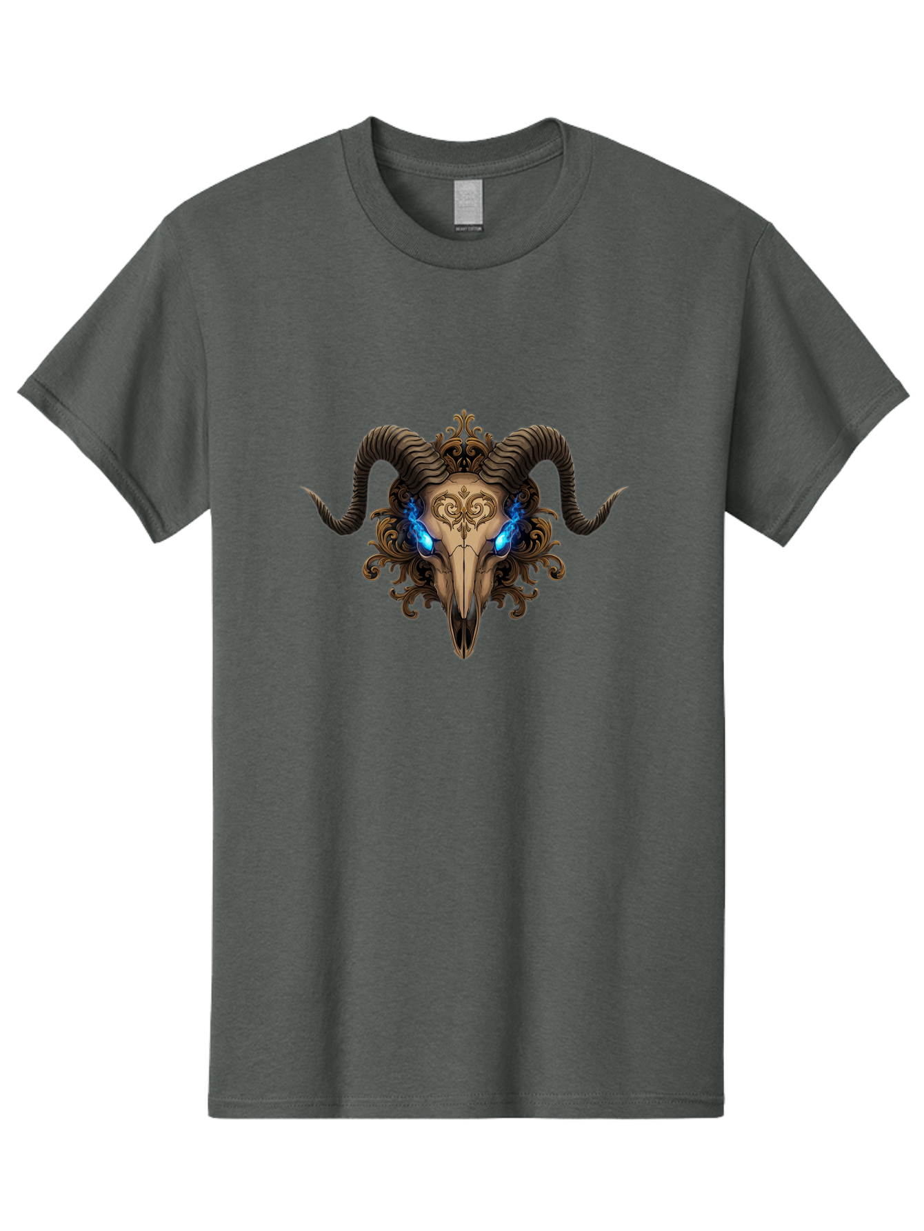 Ram-Skull-7 Men'S Graphic Tee, 100% Cotton, Comfortable Casual Summer Wear, Machine Washable, Vintage Camera, Old Camera, Antique Camera, Black Camera, Classic Photography, Photography Equipment, Nostalgic Device, Film Camera, Camera Art Bap919 12