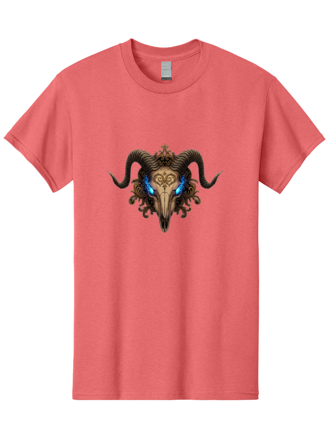 Ram-Skull-7 Men'S Graphic Tee, 100% Cotton, Comfortable Casual Summer Wear, Machine Washable, Vintage Camera, Old Camera, Antique Camera, Black Camera, Classic Photography, Photography Equipment, Nostalgic Device, Film Camera, Camera Art Bap919 6