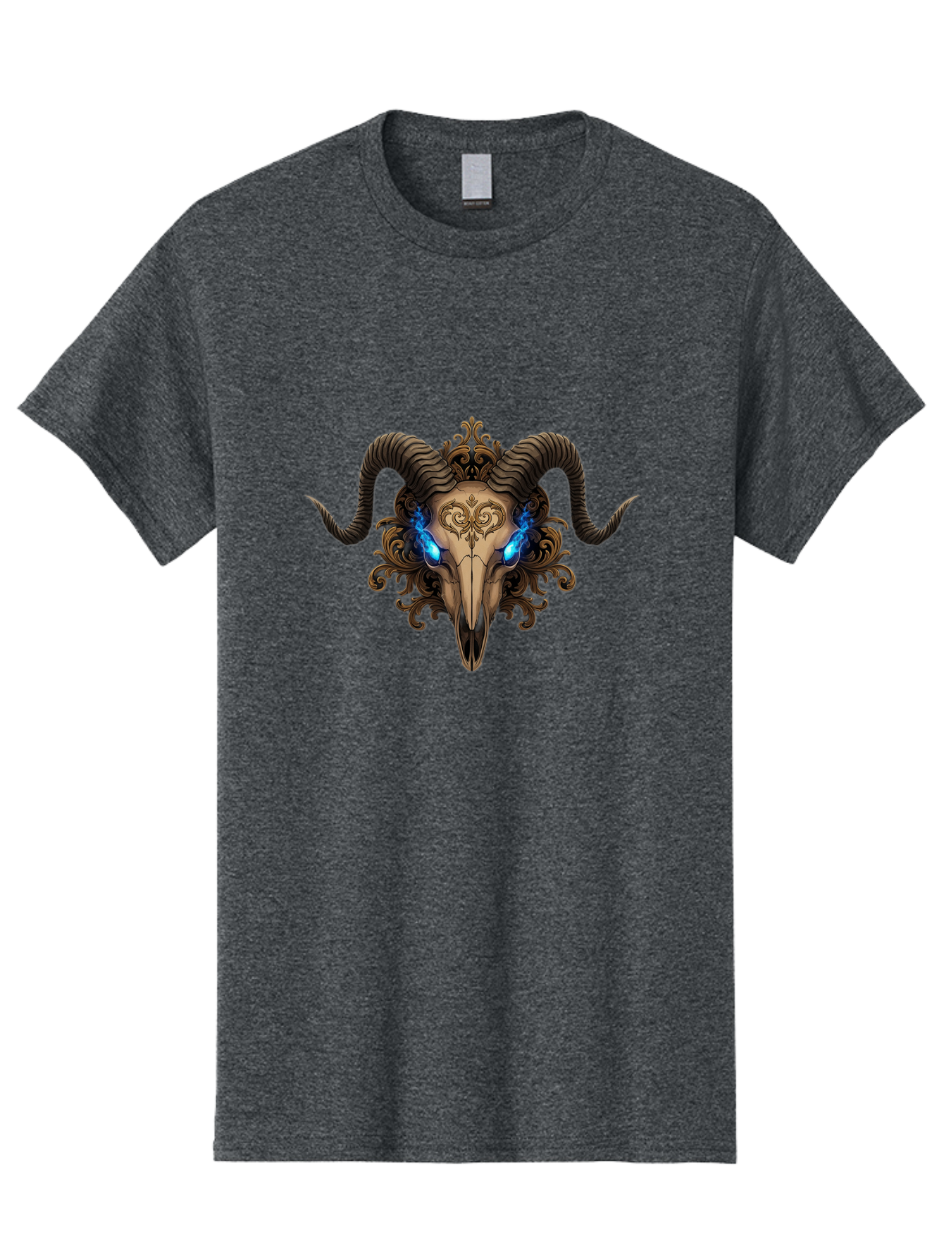 Ram-Skull-7 Men'S Graphic Tee, 100% Cotton, Comfortable Casual Summer Wear, Machine Washable, Vintage Camera, Old Camera, Antique Camera, Black Camera, Classic Photography, Photography Equipment, Nostalgic Device, Film Camera, Camera Art Bap919 10