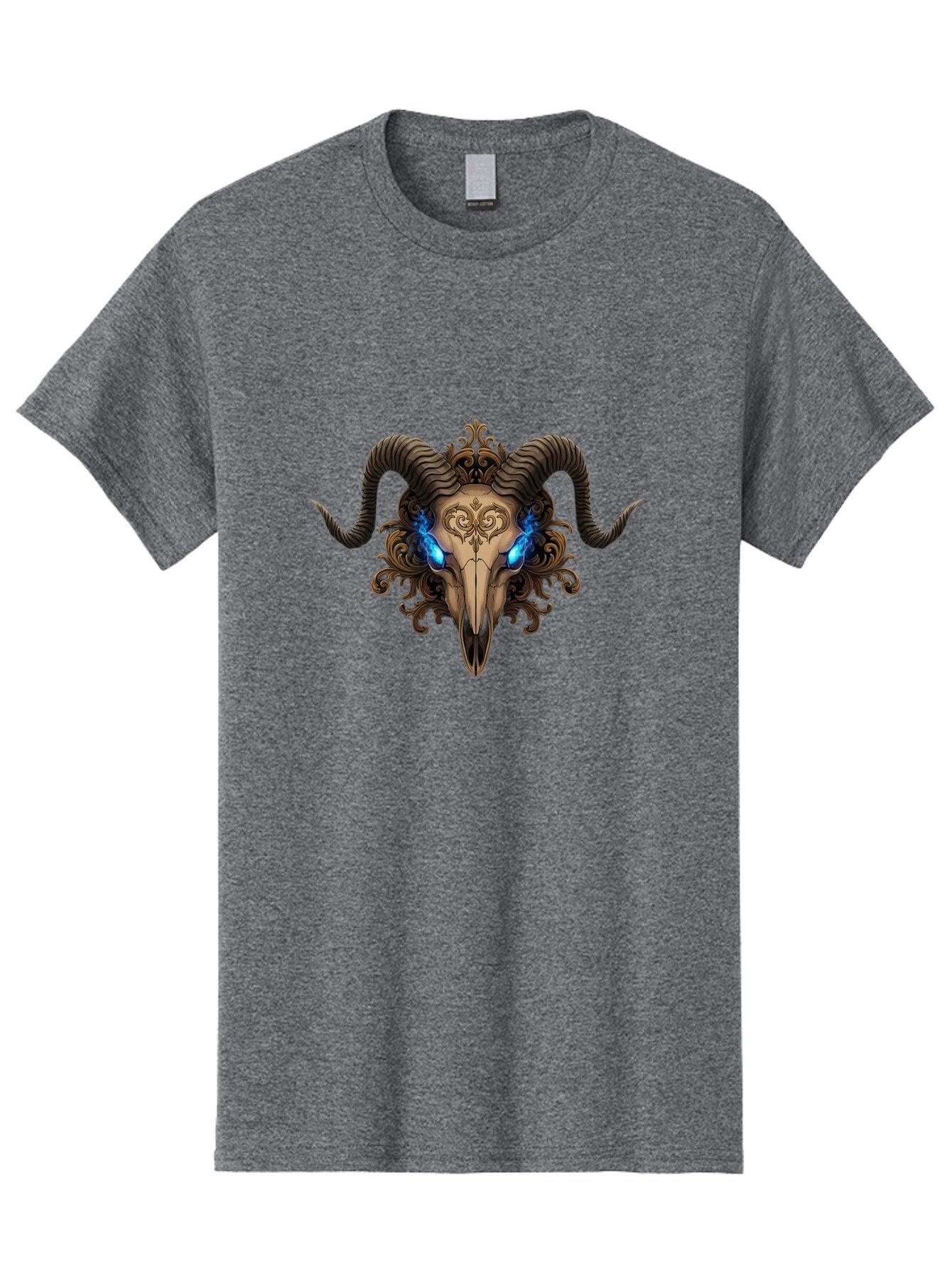 Ram-Skull-7 Men'S Graphic Tee, 100% Cotton, Comfortable Casual Summer Wear, Machine Washable, Vintage Camera, Old Camera, Antique Camera, Black Camera, Classic Photography, Photography Equipment, Nostalgic Device, Film Camera, Camera Art Bap919 12