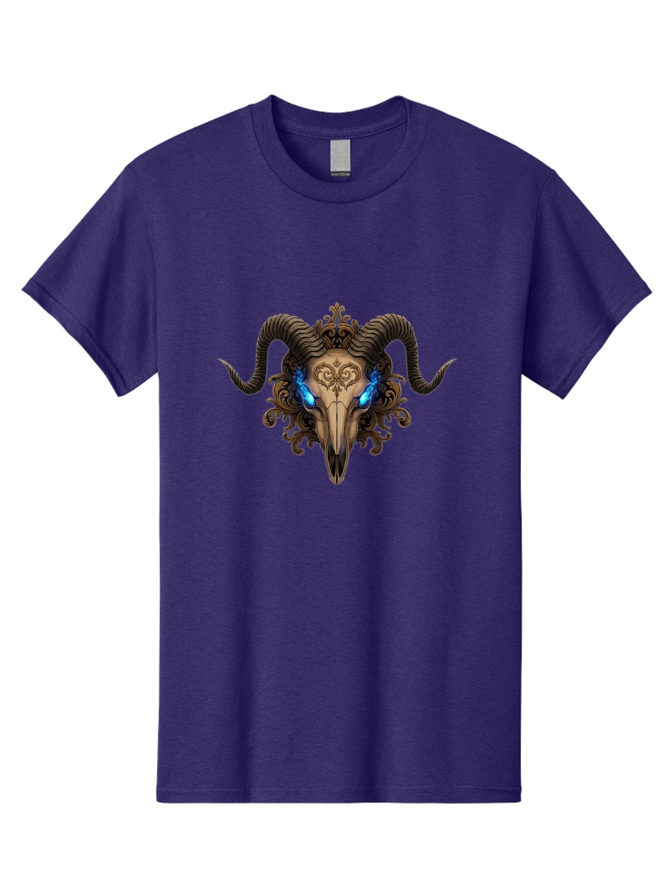 Ram-Skull-7 Men'S Graphic Tee, 100% Cotton, Comfortable Casual Summer Wear, Machine Washable, Vintage Camera, Old Camera, Antique Camera, Black Camera, Classic Photography, Photography Equipment, Nostalgic Device, Film Camera, Camera Art Bap919 11