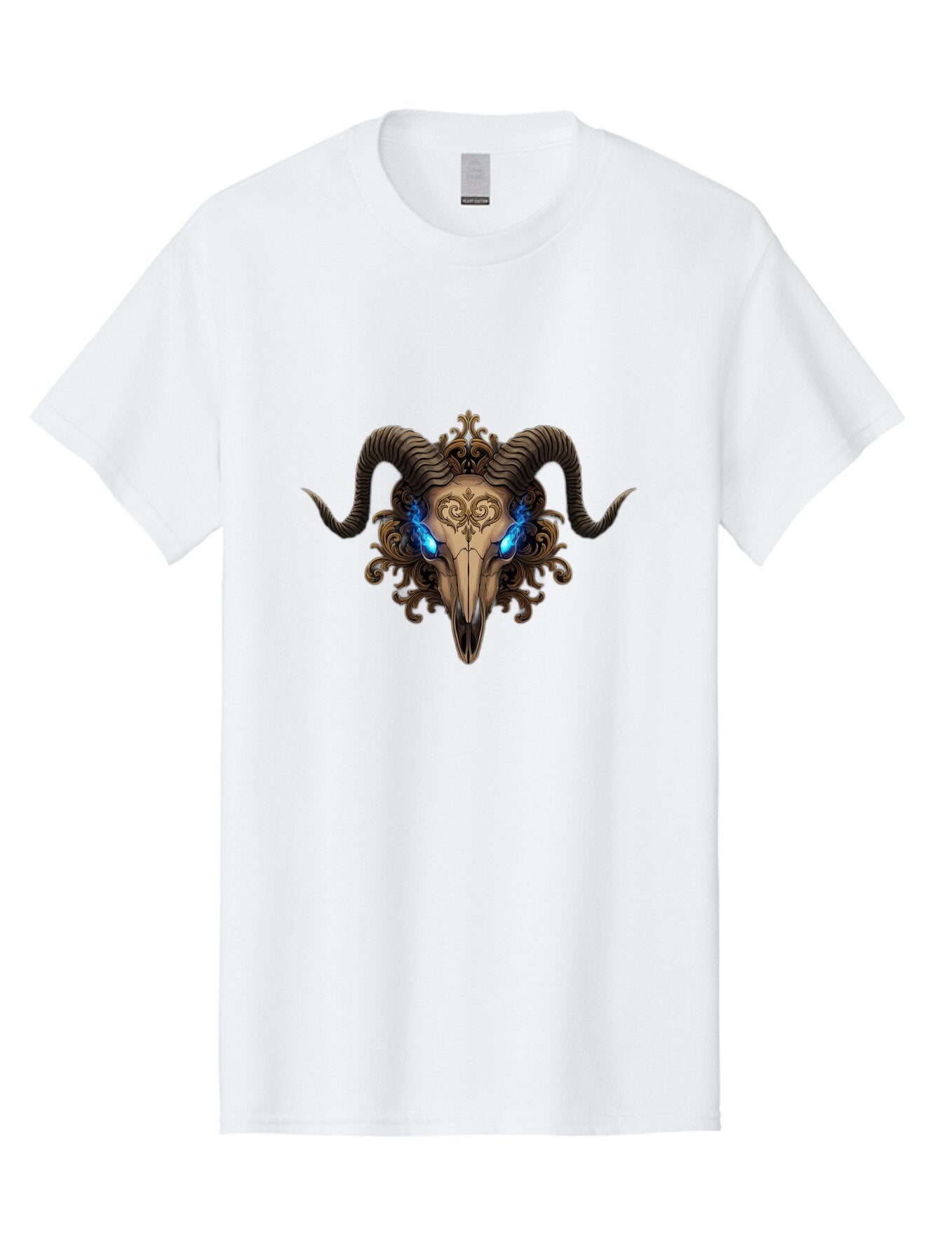 Ram-Skull-7 Men'S Graphic Tee, 100% Cotton, Comfortable Casual Summer Wear, Machine Washable, Vintage Camera, Old Camera, Antique Camera, Black Camera, Classic Photography, Photography Equipment, Nostalgic Device, Film Camera, Camera Art Bap919 6