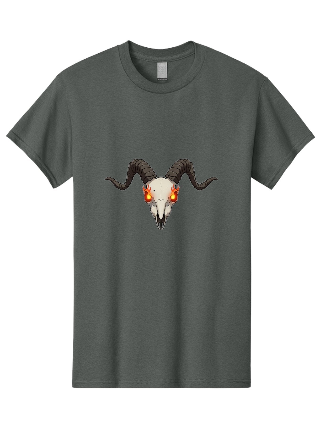 Ram-Skull-8 Men'S Graphic Tee, 100% Cotton, Comfortable Casual Summer Wear, Machine Washable, Vintage Camera, Old Camera, Antique Camera, Black Camera, Classic Photography, Photography Equipment, Nostalgic Device, Film Camera, Camera Art Bap920 8