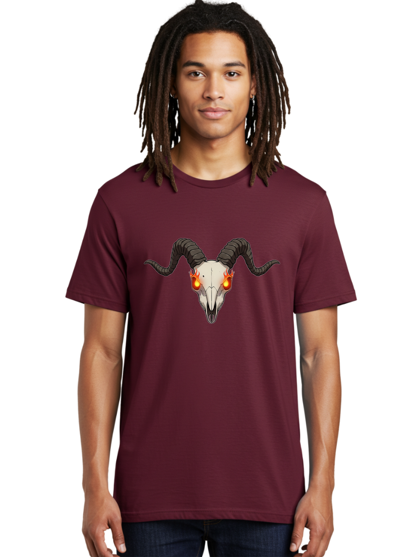 Ram-Skull-8 Men'S Graphic Tee, 100% Cotton, Comfortable Casual Summer Wear, Machine Washable, Vintage Camera, Old Camera, Antique Camera, Black Camera, Classic Photography, Photography Equipment, Nostalgic Device, Film Camera, Camera Art Bap920 16