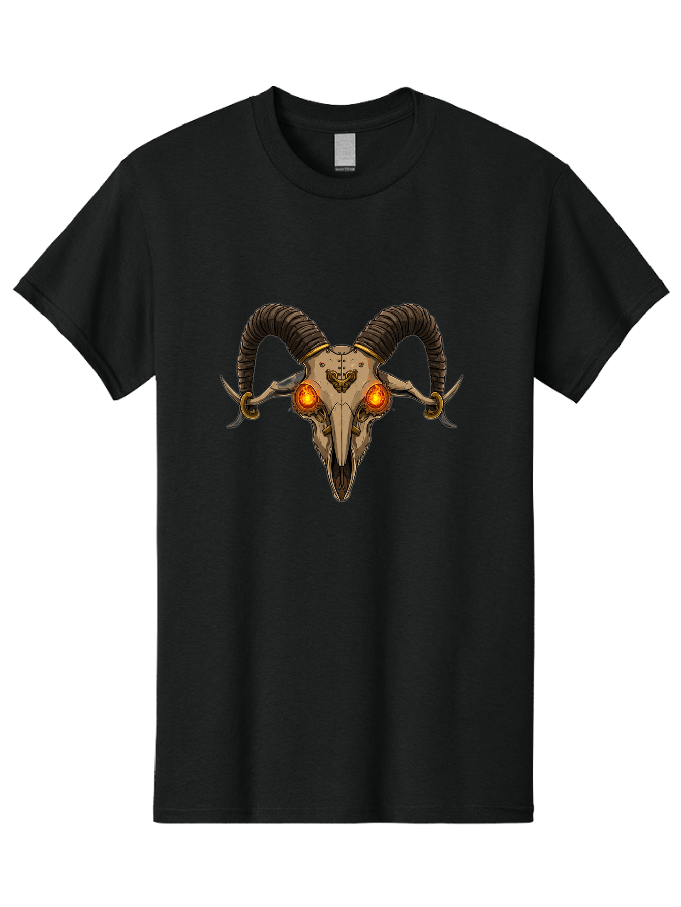 Ram-Skull-9 Men'S Graphic Tee, 100% Cotton, Comfortable Casual Summer Wear, Machine Washable, Vintage Camera, Old Camera, Antique Camera, Black Camera, Classic Photography, Photography Equipment, Nostalgic Device, Film Camera, Camera Art Bap921 15
