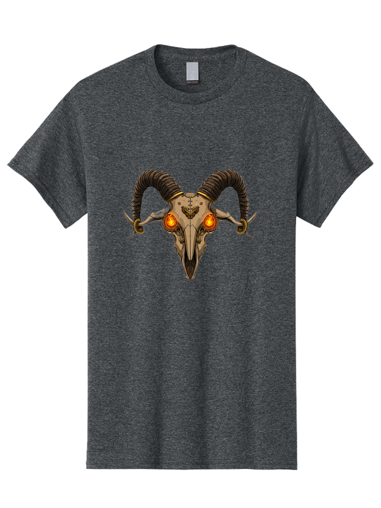 Ram-Skull-9 Men'S Graphic Tee, 100% Cotton, Comfortable Casual Summer Wear, Machine Washable, Vintage Camera, Old Camera, Antique Camera, Black Camera, Classic Photography, Photography Equipment, Nostalgic Device, Film Camera, Camera Art Bap921 4