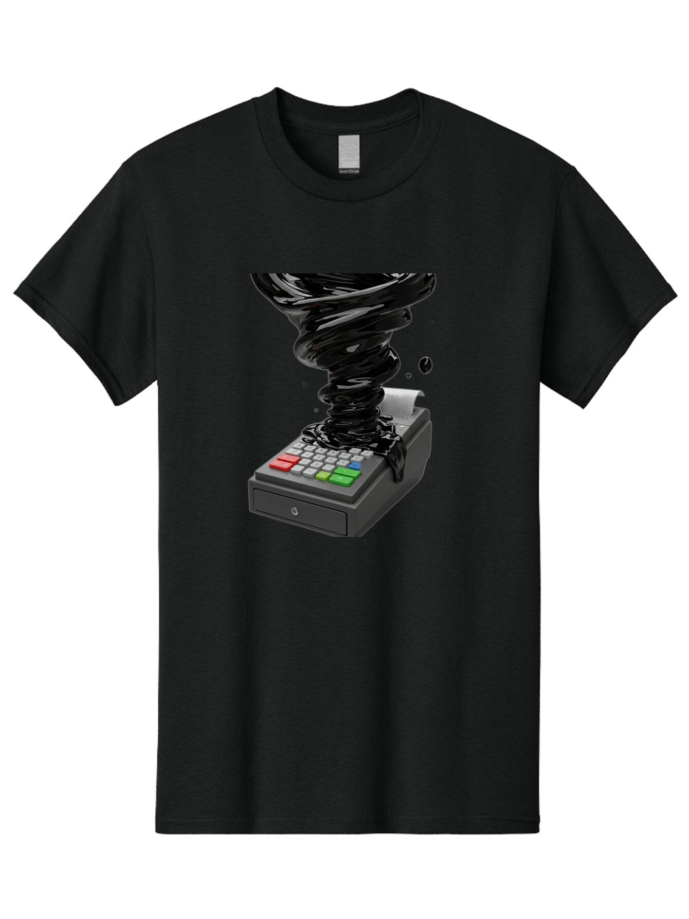 Receipt-Machine Men'S Graphic Tee, 100% Cotton, Comfortable Casual Summer Wear, Machine Washable, Vintage Camera, Old Camera, Antique Camera, Black Camera, Classic Photography, Photography Equipment, Nostalgic Device, Film Camera, Camera Art Bap925 6