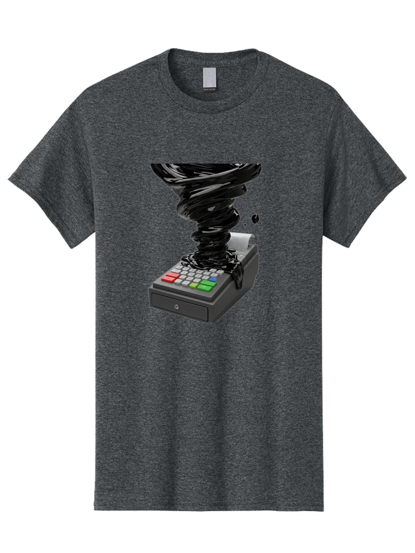 Receipt-Machine Men'S Graphic Tee, 100% Cotton, Comfortable Casual Summer Wear, Machine Washable, Vintage Camera, Old Camera, Antique Camera, Black Camera, Classic Photography, Photography Equipment, Nostalgic Device, Film Camera, Camera Art Bap925 8