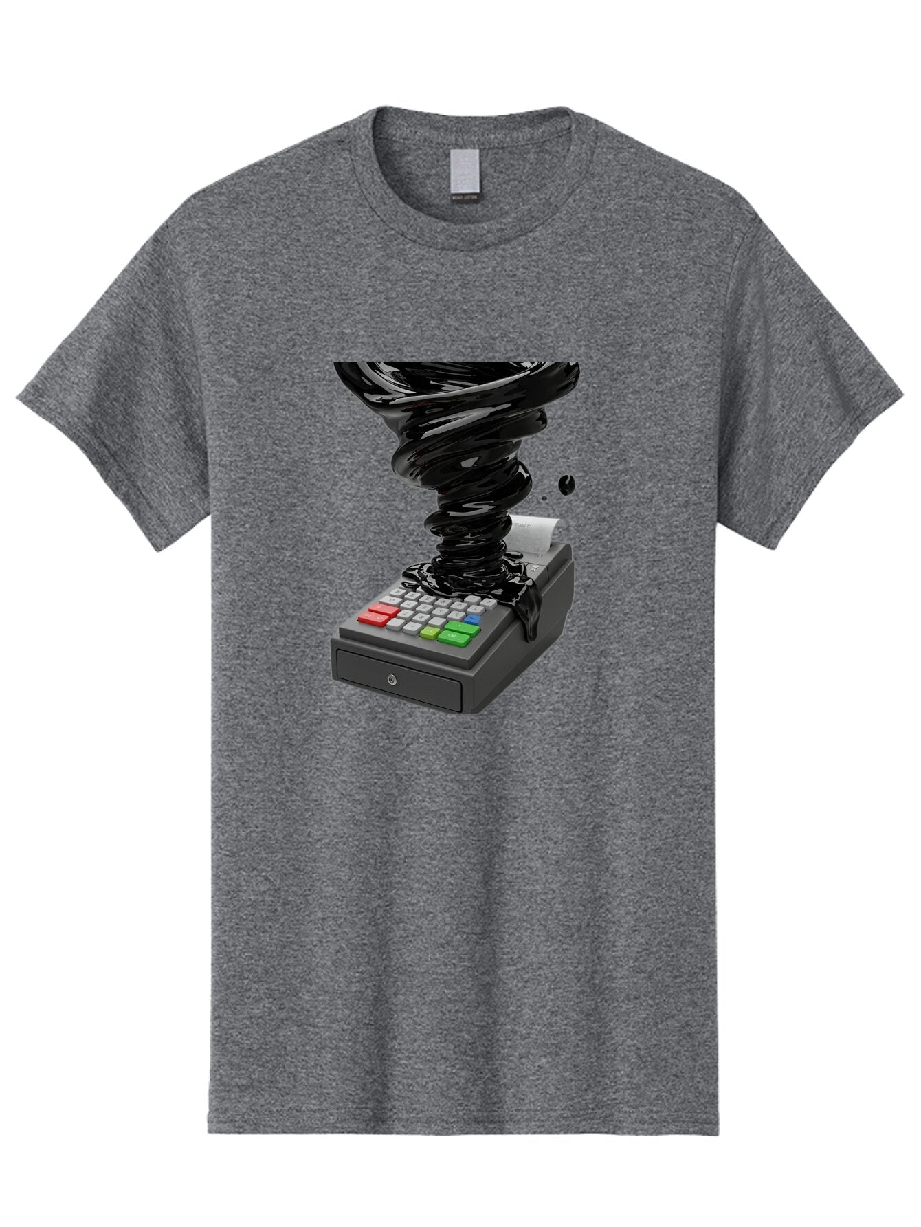 Receipt-Machine Men'S Graphic Tee, 100% Cotton, Comfortable Casual Summer Wear, Machine Washable, Vintage Camera, Old Camera, Antique Camera, Black Camera, Classic Photography, Photography Equipment, Nostalgic Device, Film Camera, Camera Art Bap925 7