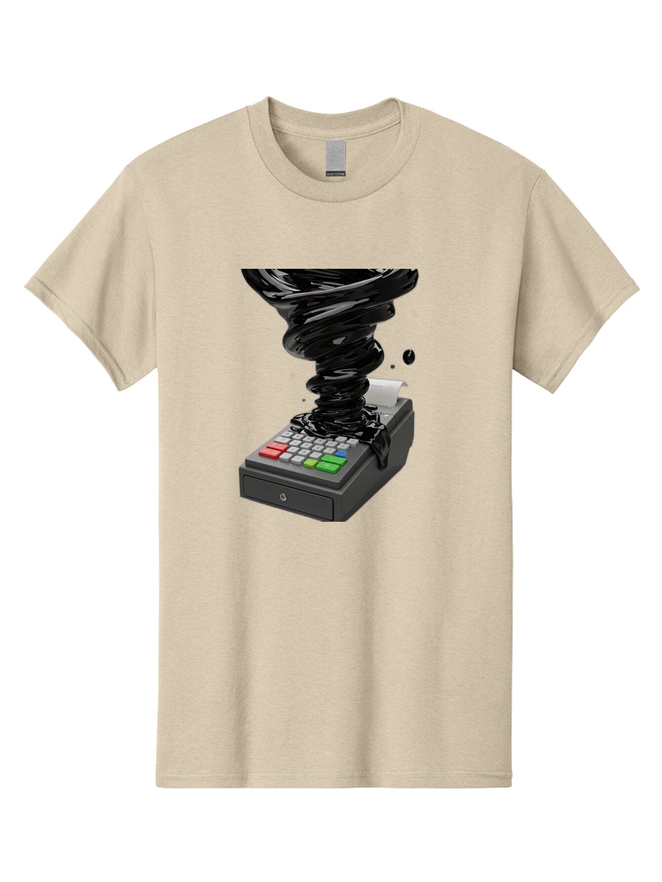 Receipt-Machine Men'S Graphic Tee, 100% Cotton, Comfortable Casual Summer Wear, Machine Washable, Vintage Camera, Old Camera, Antique Camera, Black Camera, Classic Photography, Photography Equipment, Nostalgic Device, Film Camera, Camera Art Bap925 3