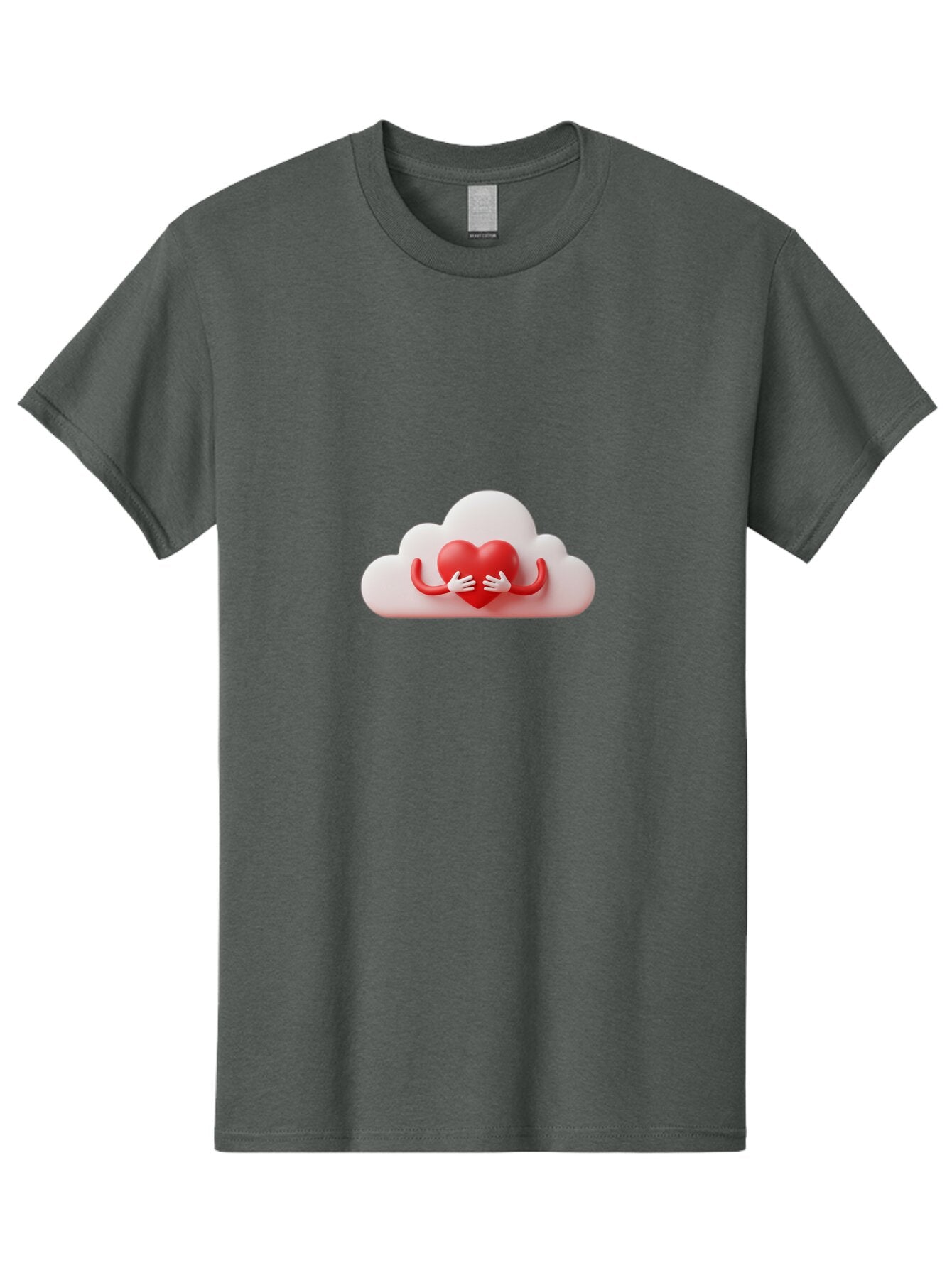Red-Heart-On-Cloud Men'S Graphic Tee, 100% Cotton, Comfortable Casual Summer Wear, Machine Washable, Vintage Camera, Old Camera, Antique Camera, Black Camera, Classic Photography, Photography Equipment, Nostalgic Device, Film Camera, Bap929 1