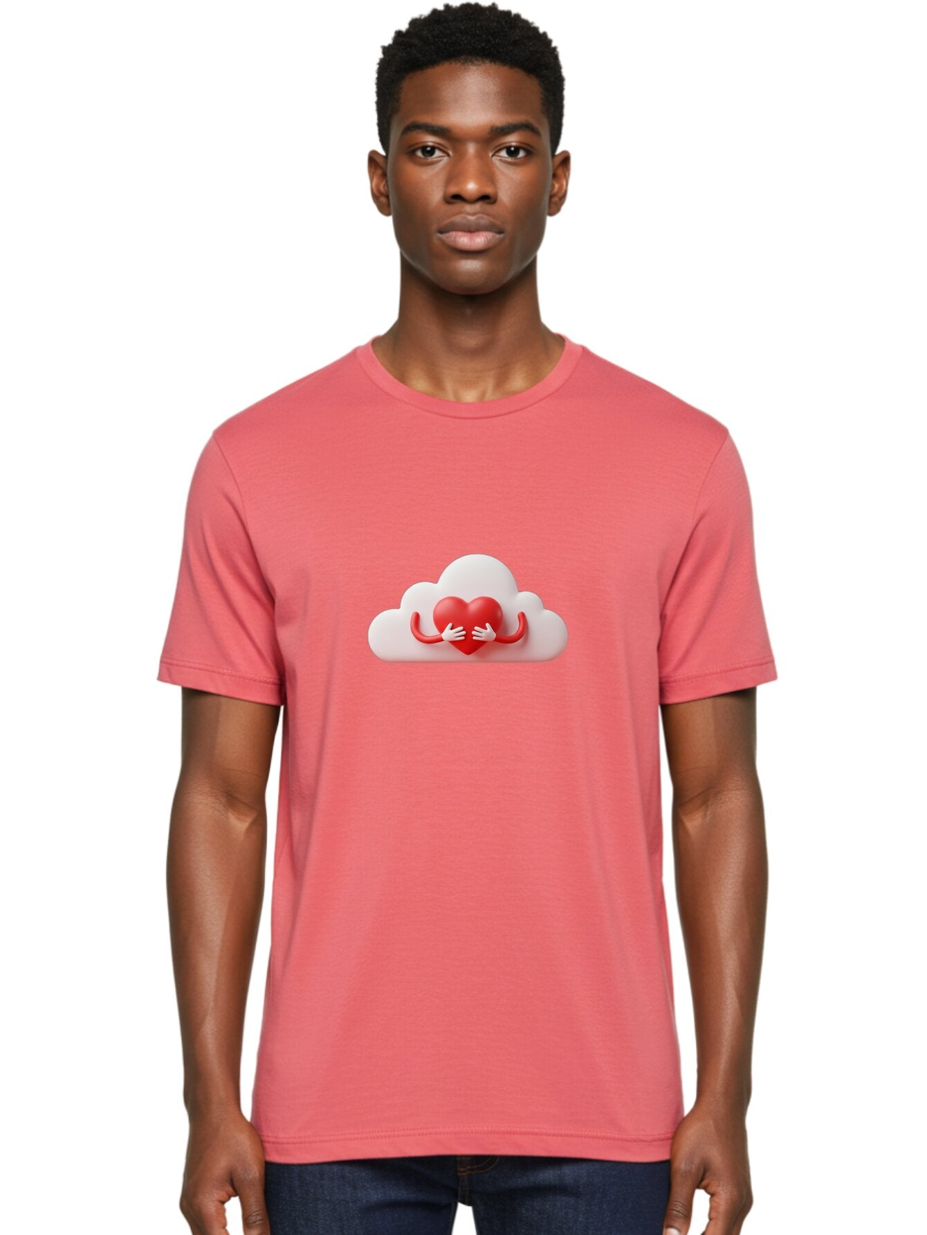 Red-Heart-On-Cloud Men'S Graphic Tee, 100% Cotton, Comfortable Casual Summer Wear, Machine Washable, Vintage Camera, Old Camera, Antique Camera, Black Camera, Classic Photography, Photography Equipment, Nostalgic Device, Film Camera, Bap929 27