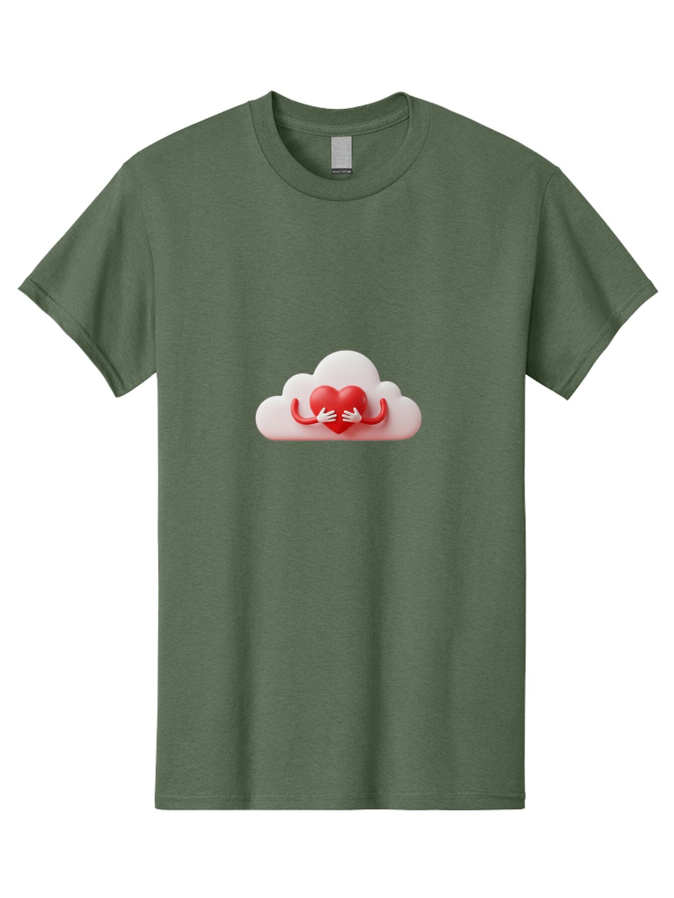 Red-Heart-On-Cloud Men'S Graphic Tee, 100% Cotton, Comfortable Casual Summer Wear, Machine Washable, Vintage Camera, Old Camera, Antique Camera, Black Camera, Classic Photography, Photography Equipment, Nostalgic Device, Film Camera, Bap929 2