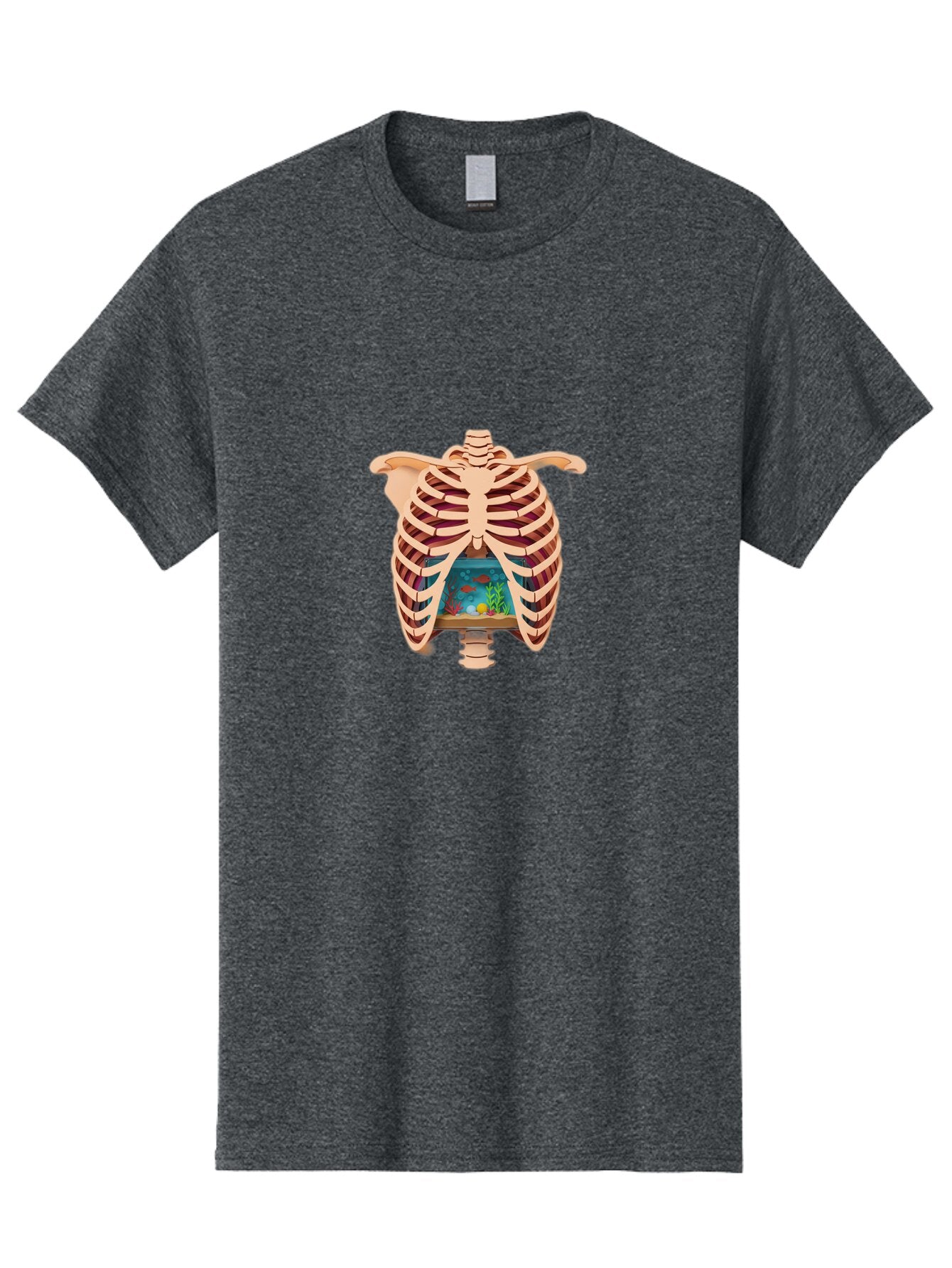 Rib-Cage-Aquarium Men'S Graphic Tee, 100% Cotton, Comfortable Casual Summer Wear, Machine Washable, Vintage Camera, Old Camera, Antique Camera, Black Camera, Classic Photography, Photography Equipment, Nostalgic Device, Film Camera, Camera Art Bap934 3