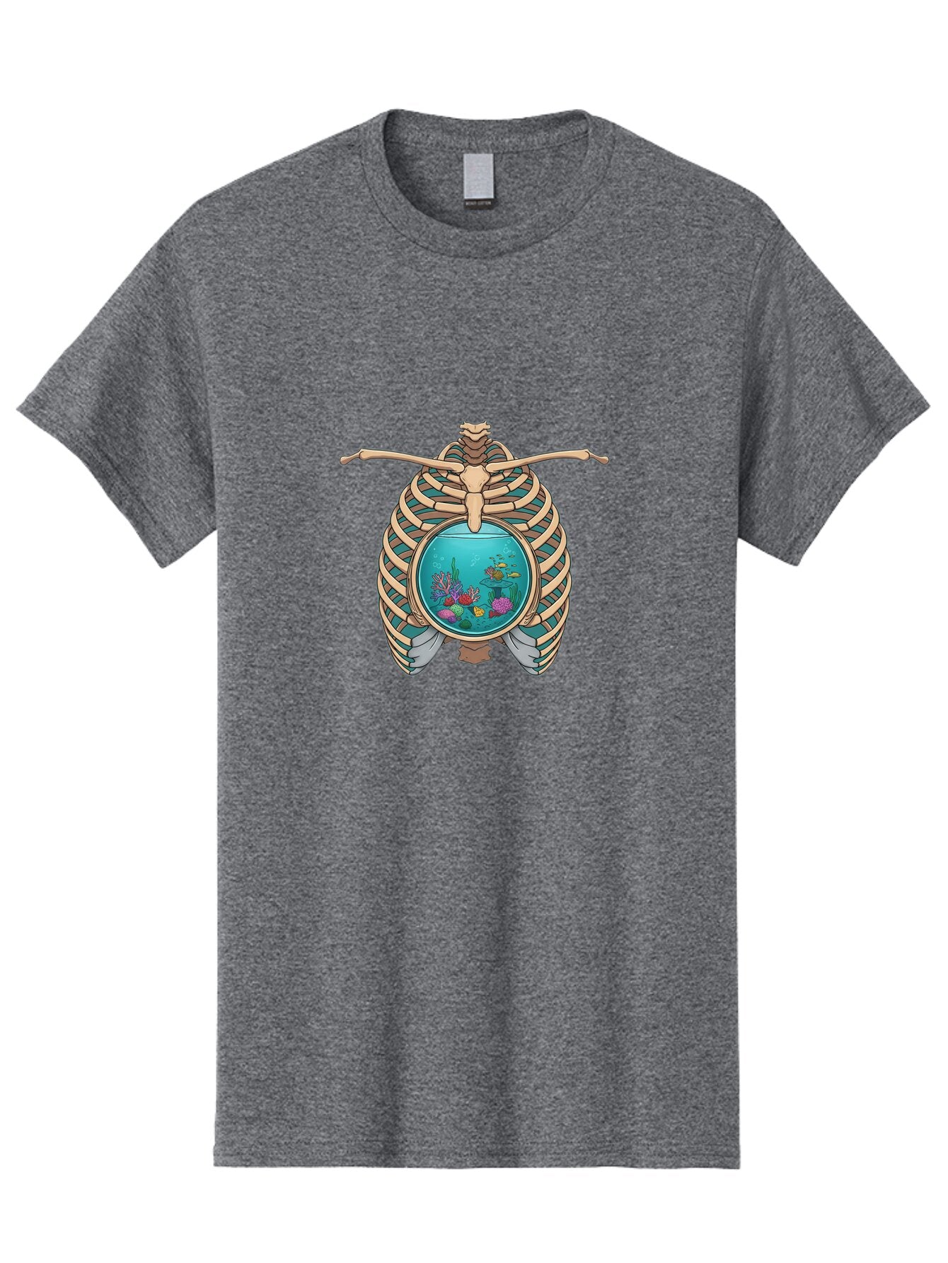 Ribcage-Aquarium Men'S Graphic Tee, 100% Cotton, Comfortable Casual Summer Wear, Machine Washable, Vintage Camera, Old Camera, Antique Camera, Black Camera, Classic Photography, Photography Equipment, Nostalgic Device, Film Camera, Camera Art Bap938 8