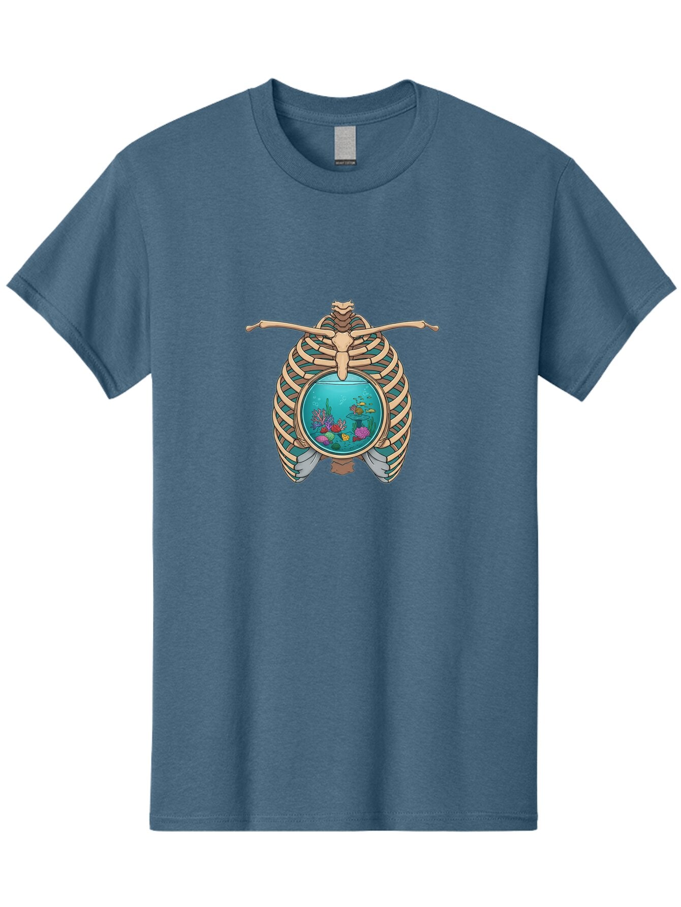 Ribcage-Aquarium Men'S Graphic Tee, 100% Cotton, Comfortable Casual Summer Wear, Machine Washable, Vintage Camera, Old Camera, Antique Camera, Black Camera, Classic Photography, Photography Equipment, Nostalgic Device, Film Camera, Camera Art Bap938 12