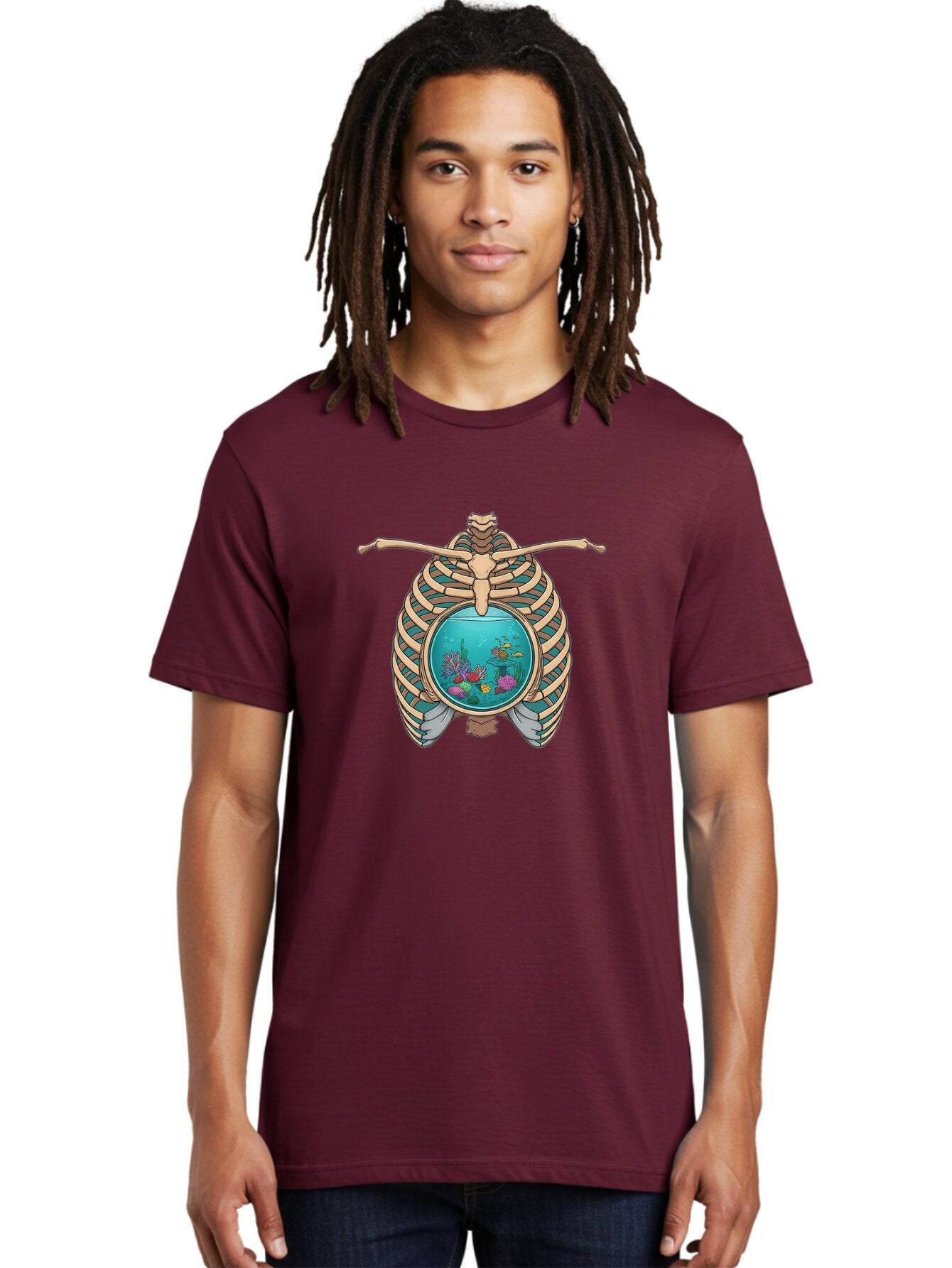 Ribcage-Aquarium Men'S Graphic Tee, 100% Cotton, Comfortable Casual Summer Wear, Machine Washable, Vintage Camera, Old Camera, Antique Camera, Black Camera, Classic Photography, Photography Equipment, Nostalgic Device, Film Camera, Camera Art Bap938 29