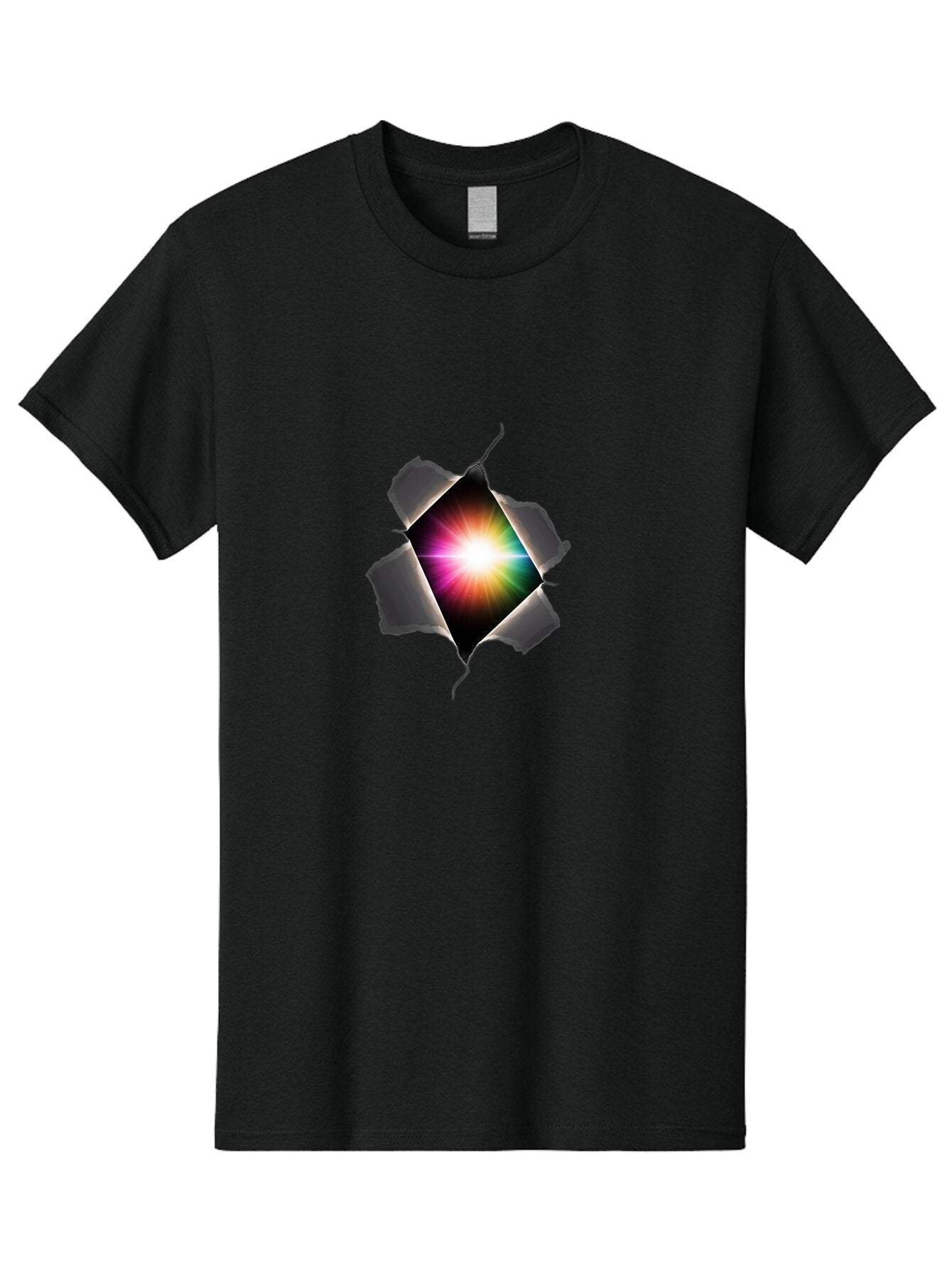 Ripped-Diamond-Shape Men'S Graphic Tee, 100% Cotton, Comfortable Casual Summer Wear, Machine Washable, Vintage Camera, Old Camera, Antique Camera, Black Camera, Classic Photography, Photography Equipment, Nostalgic Device, Film Camera, Bap940 12