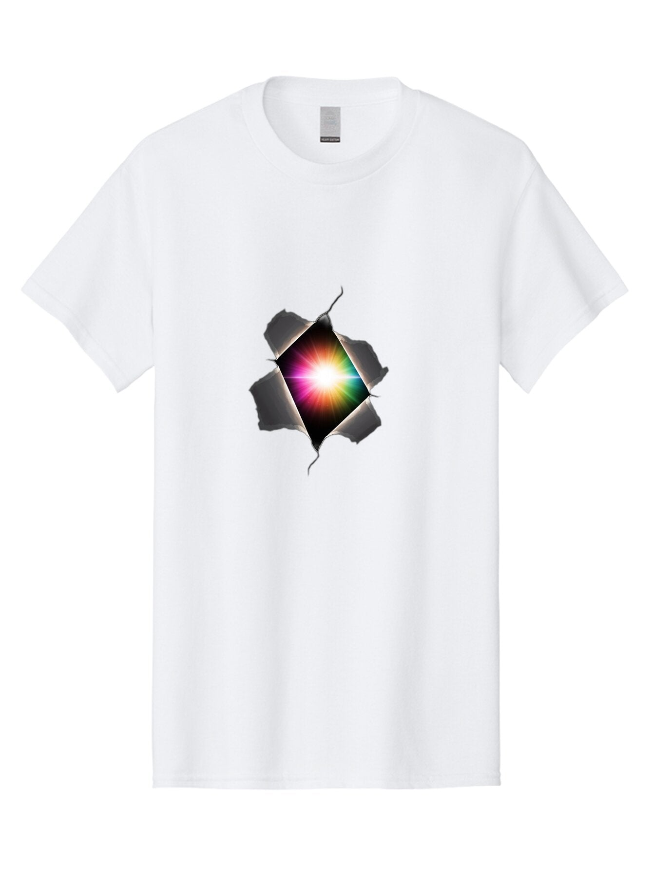Ripped-Diamond-Shape Men'S Graphic Tee, 100% Cotton, Comfortable Casual Summer Wear, Machine Washable, Vintage Camera, Old Camera, Antique Camera, Black Camera, Classic Photography, Photography Equipment, Nostalgic Device, Film Camera, Bap940 7