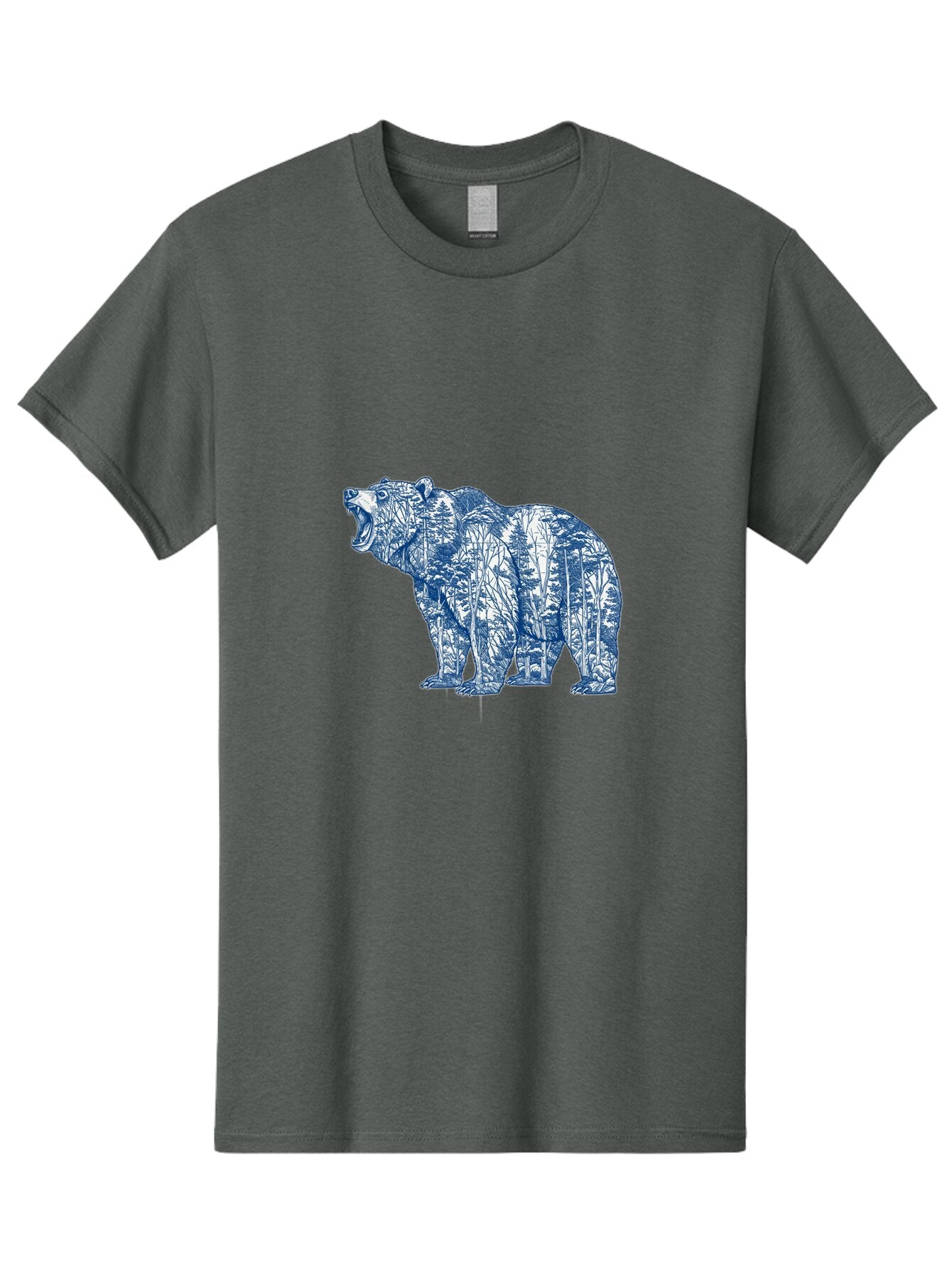 Roaring-Bear-1 Men'S Graphic Tee, 100% Cotton, Comfortable Casual Summer Wear, Machine Washable, Vintage Camera, Old Camera, Antique Camera, Black Camera, Classic Photography, Photography Equipment, Nostalgic Device, Film Camera, Camera Art Bap941 15