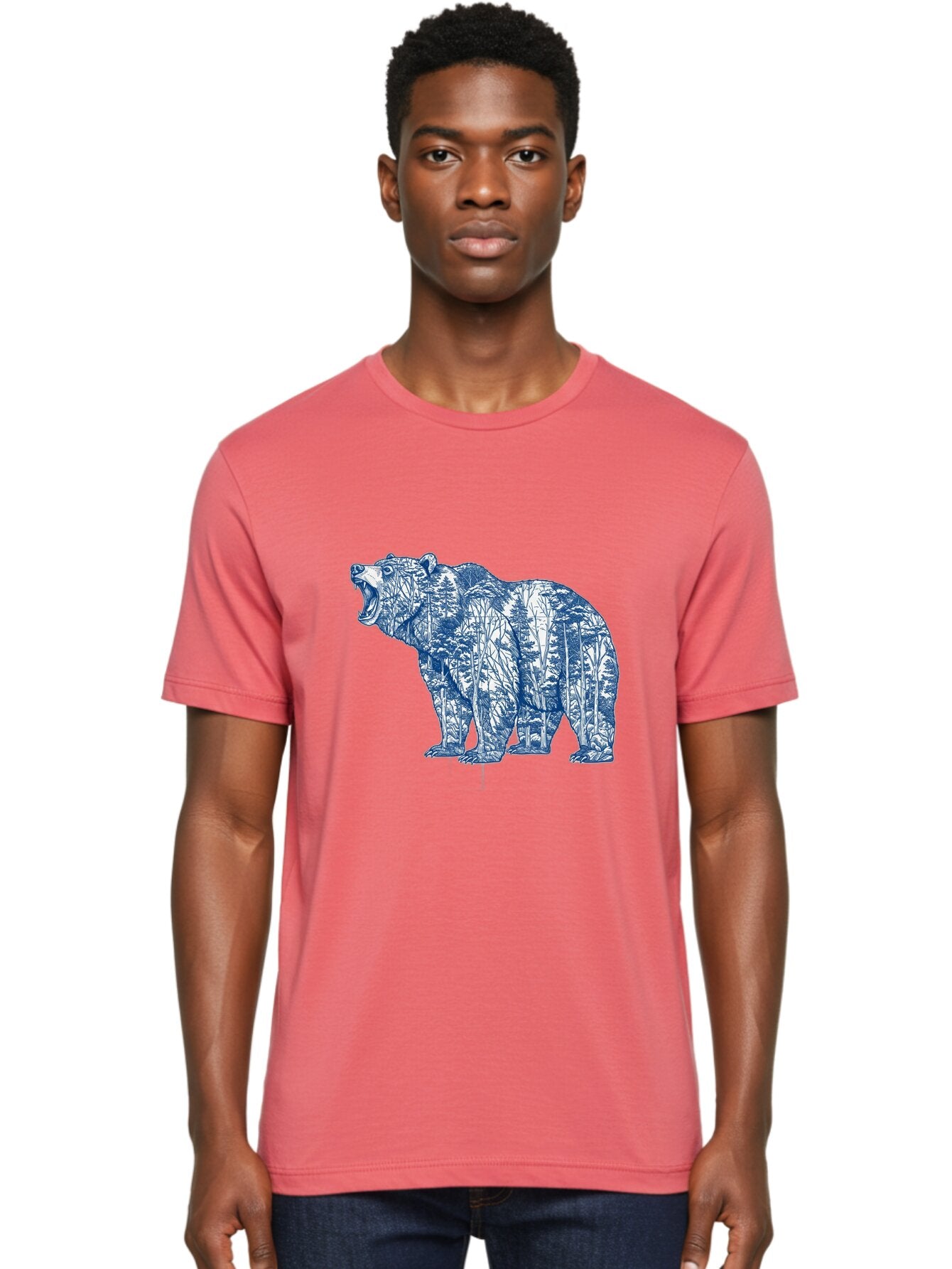 Roaring-Bear-1 Men'S Graphic Tee, 100% Cotton, Comfortable Casual Summer Wear, Machine Washable, Vintage Camera, Old Camera, Antique Camera, Black Camera, Classic Photography, Photography Equipment, Nostalgic Device, Film Camera, Camera Art Bap941 27