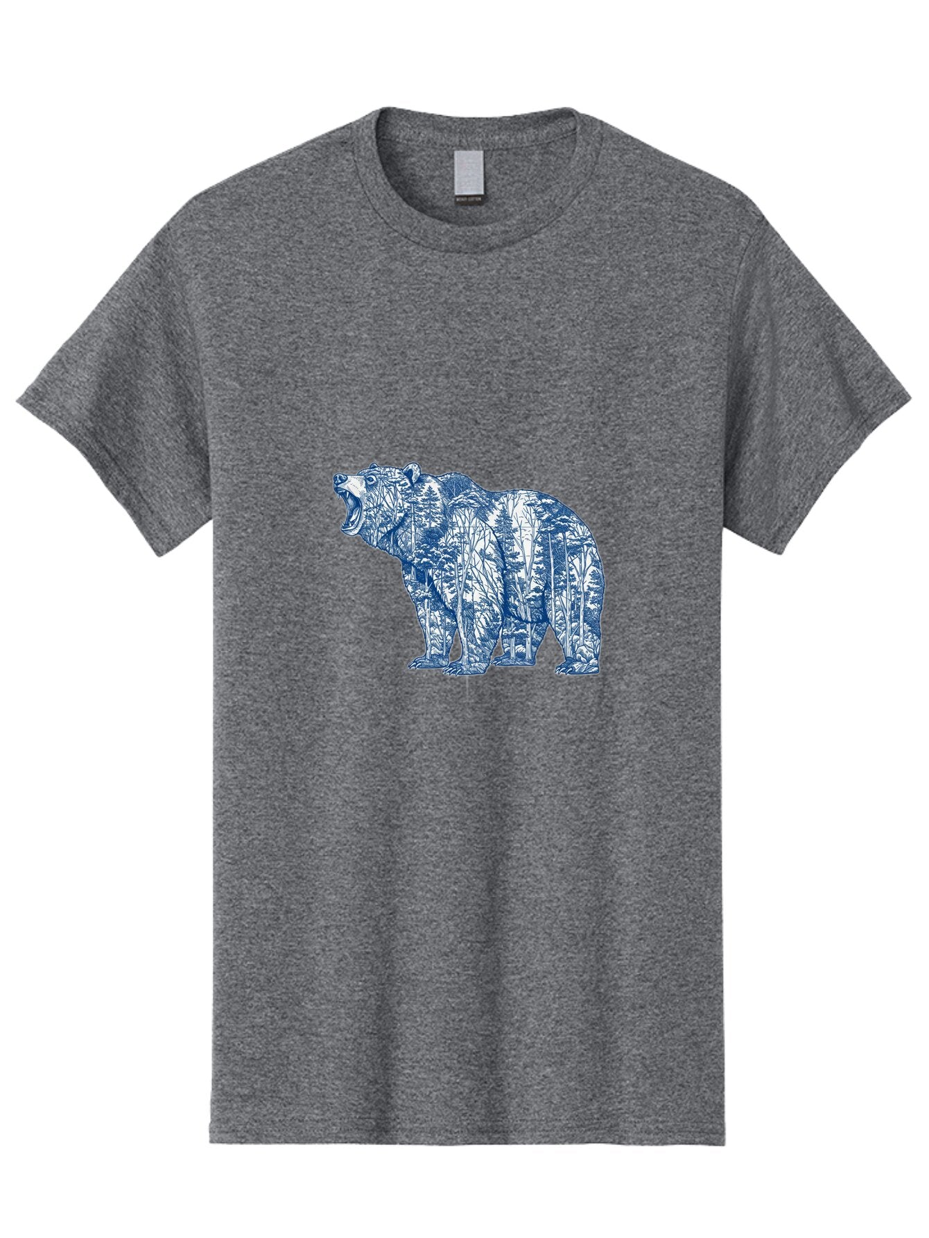 Roaring-Bear-1 Men'S Graphic Tee, 100% Cotton, Comfortable Casual Summer Wear, Machine Washable, Vintage Camera, Old Camera, Antique Camera, Black Camera, Classic Photography, Photography Equipment, Nostalgic Device, Film Camera, Camera Art Bap941 5