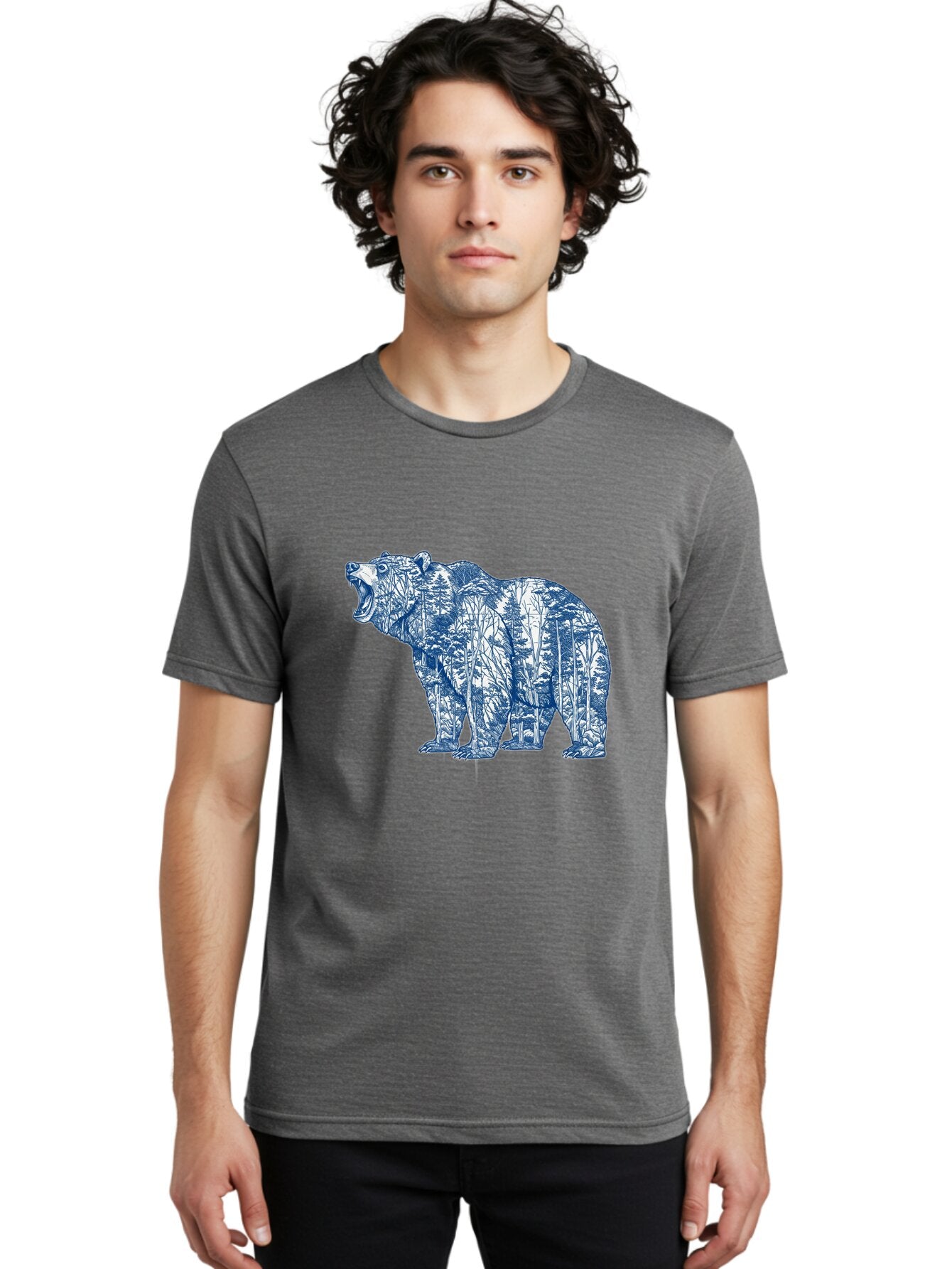 Roaring-Bear-1 Men'S Graphic Tee, 100% Cotton, Comfortable Casual Summer Wear, Machine Washable, Vintage Camera, Old Camera, Antique Camera, Black Camera, Classic Photography, Photography Equipment, Nostalgic Device, Film Camera, Camera Art Bap941 23