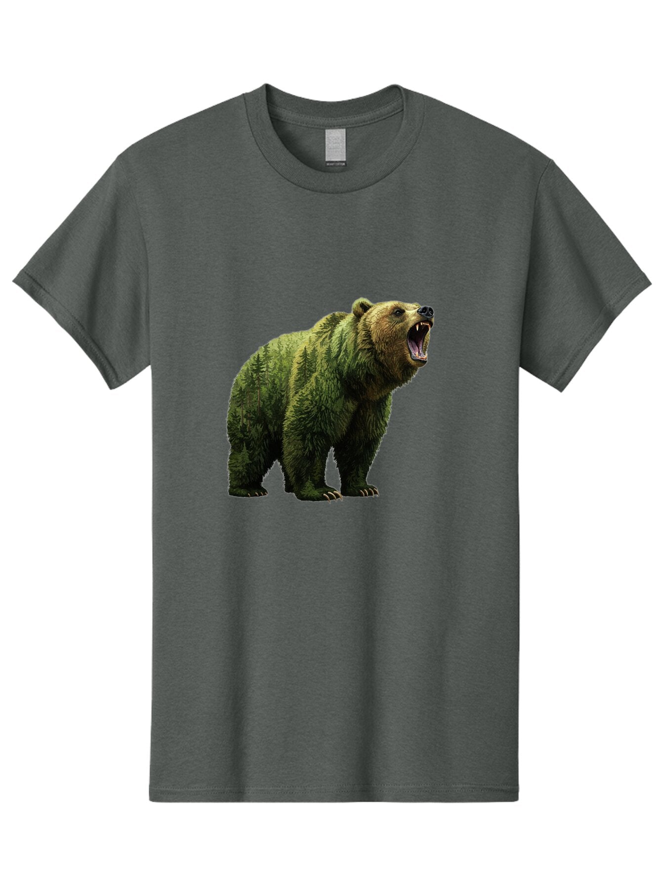 Roaring-Bear-2 Men'S Graphic Tee, 100% Cotton, Comfortable Casual Summer Wear, Machine Washable, Vintage Camera, Old Camera, Antique Camera, Black Camera, Classic Photography, Photography Equipment, Nostalgic Device, Film Camera, Camera Art Bap942 11