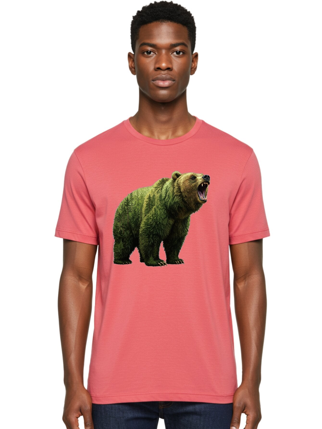 Roaring-Bear-2 Men'S Graphic Tee, 100% Cotton, Comfortable Casual Summer Wear, Machine Washable, Vintage Camera, Old Camera, Antique Camera, Black Camera, Classic Photography, Photography Equipment, Nostalgic Device, Film Camera, Camera Art Bap942 18