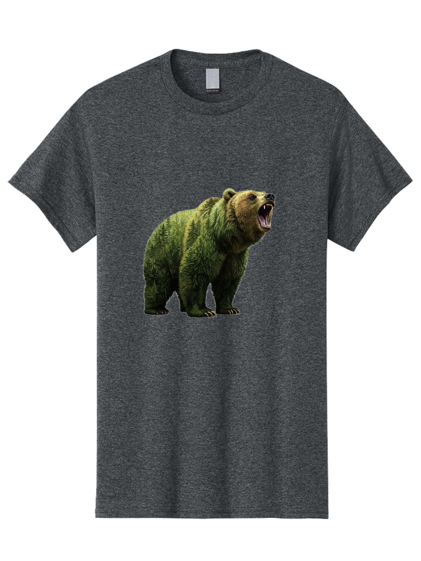 Roaring-Bear-2 Men'S Graphic Tee, 100% Cotton, Comfortable Casual Summer Wear, Machine Washable, Vintage Camera, Old Camera, Antique Camera, Black Camera, Classic Photography, Photography Equipment, Nostalgic Device, Film Camera, Camera Art Bap942 8