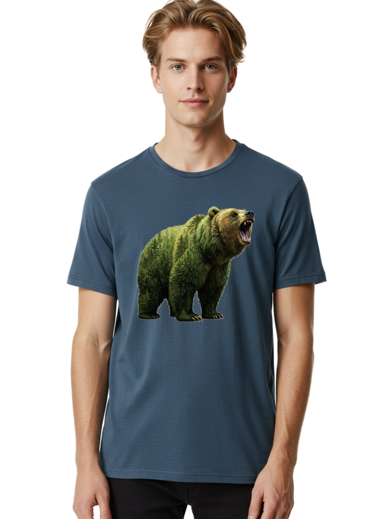 Roaring-Bear-2 Men'S Graphic Tee, 100% Cotton, Comfortable Casual Summer Wear, Machine Washable, Vintage Camera, Old Camera, Antique Camera, Black Camera, Classic Photography, Photography Equipment, Nostalgic Device, Film Camera, Camera Art Bap942 28