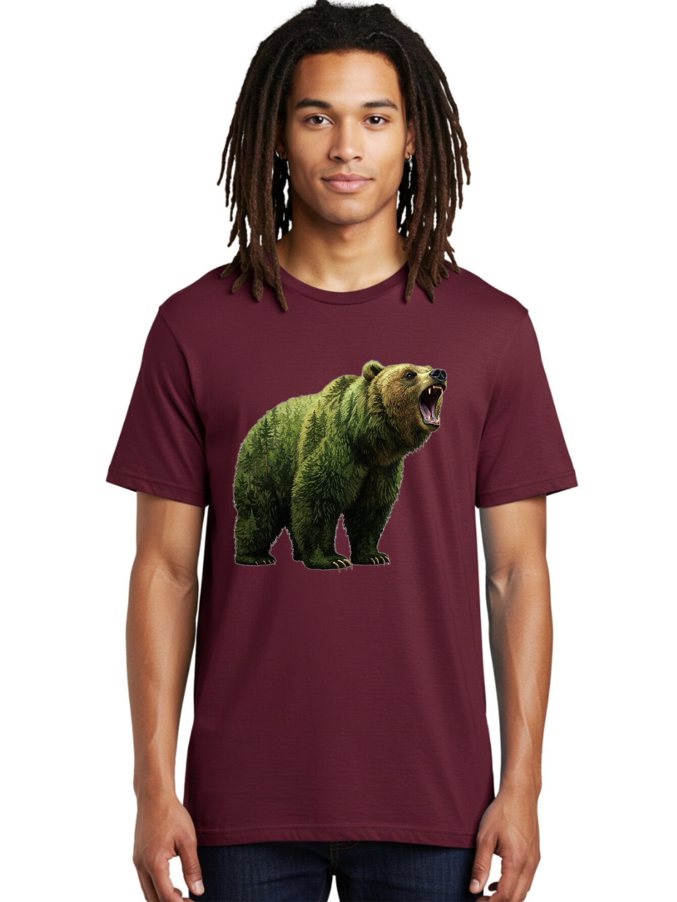 Roaring-Bear-2 Men'S Graphic Tee, 100% Cotton, Comfortable Casual Summer Wear, Machine Washable, Vintage Camera, Old Camera, Antique Camera, Black Camera, Classic Photography, Photography Equipment, Nostalgic Device, Film Camera, Camera Art Bap942 23