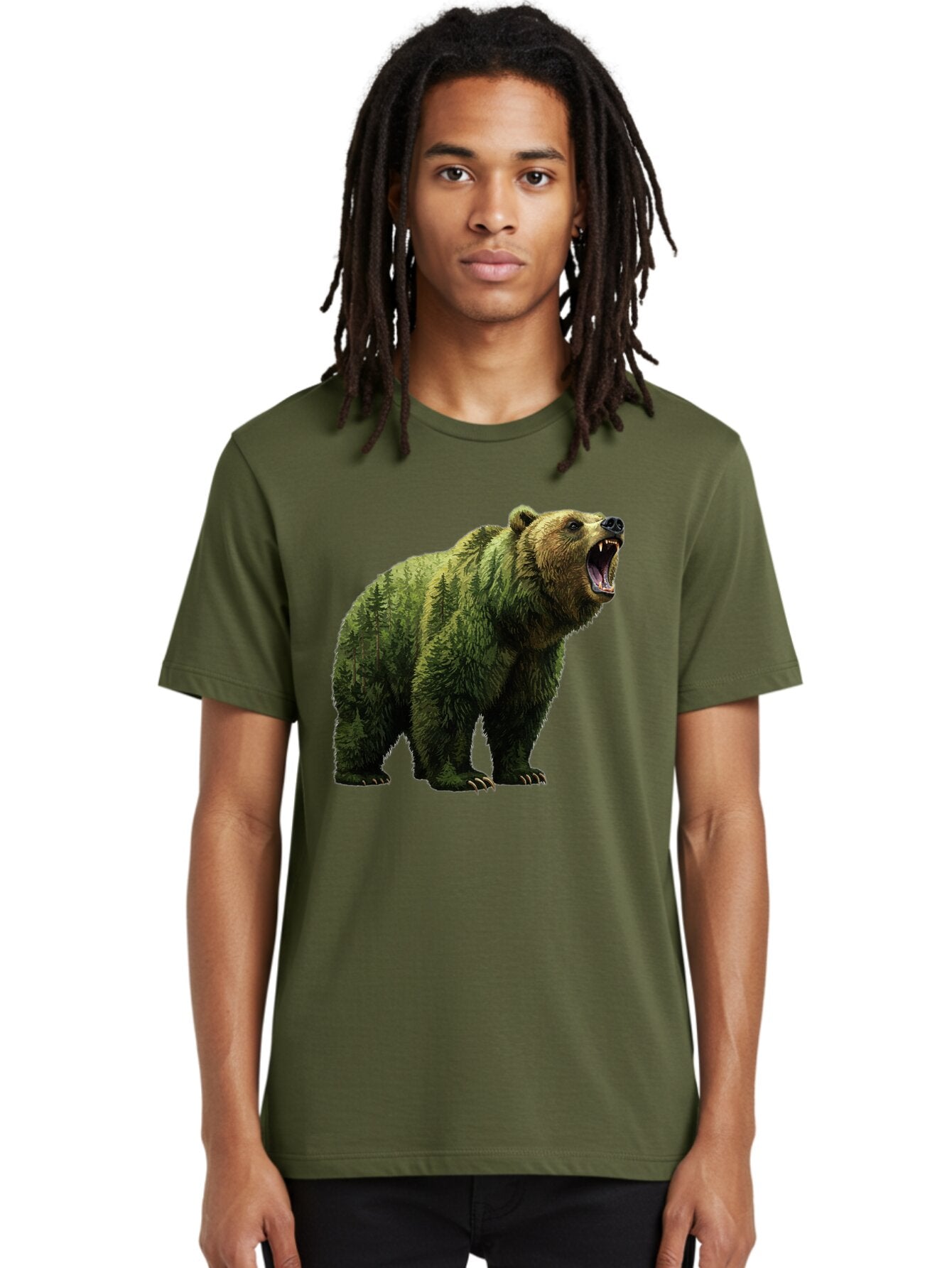 Roaring-Bear-2 Men'S Graphic Tee, 100% Cotton, Comfortable Casual Summer Wear, Machine Washable, Vintage Camera, Old Camera, Antique Camera, Black Camera, Classic Photography, Photography Equipment, Nostalgic Device, Film Camera, Camera Art Bap942 21