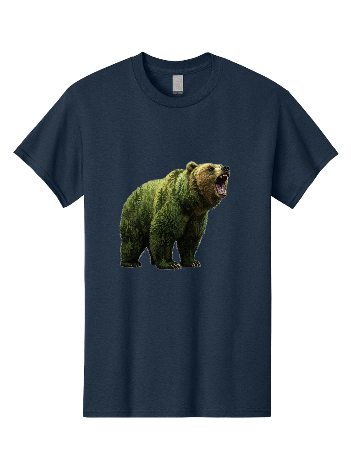 Roaring-Bear-2 Men'S Graphic Tee, 100% Cotton, Comfortable Casual Summer Wear, Machine Washable, Vintage Camera, Old Camera, Antique Camera, Black Camera, Classic Photography, Photography Equipment, Nostalgic Device, Film Camera, Camera Art Bap942 10