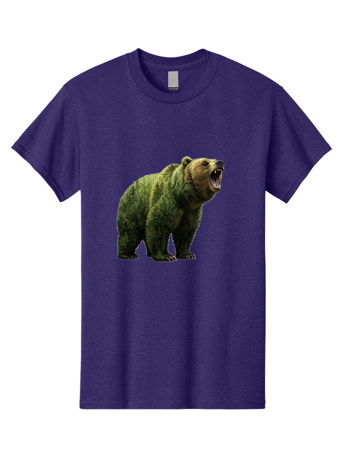 Roaring-Bear-2 Men'S Graphic Tee, 100% Cotton, Comfortable Casual Summer Wear, Machine Washable, Vintage Camera, Old Camera, Antique Camera, Black Camera, Classic Photography, Photography Equipment, Nostalgic Device, Film Camera, Camera Art Bap942 3