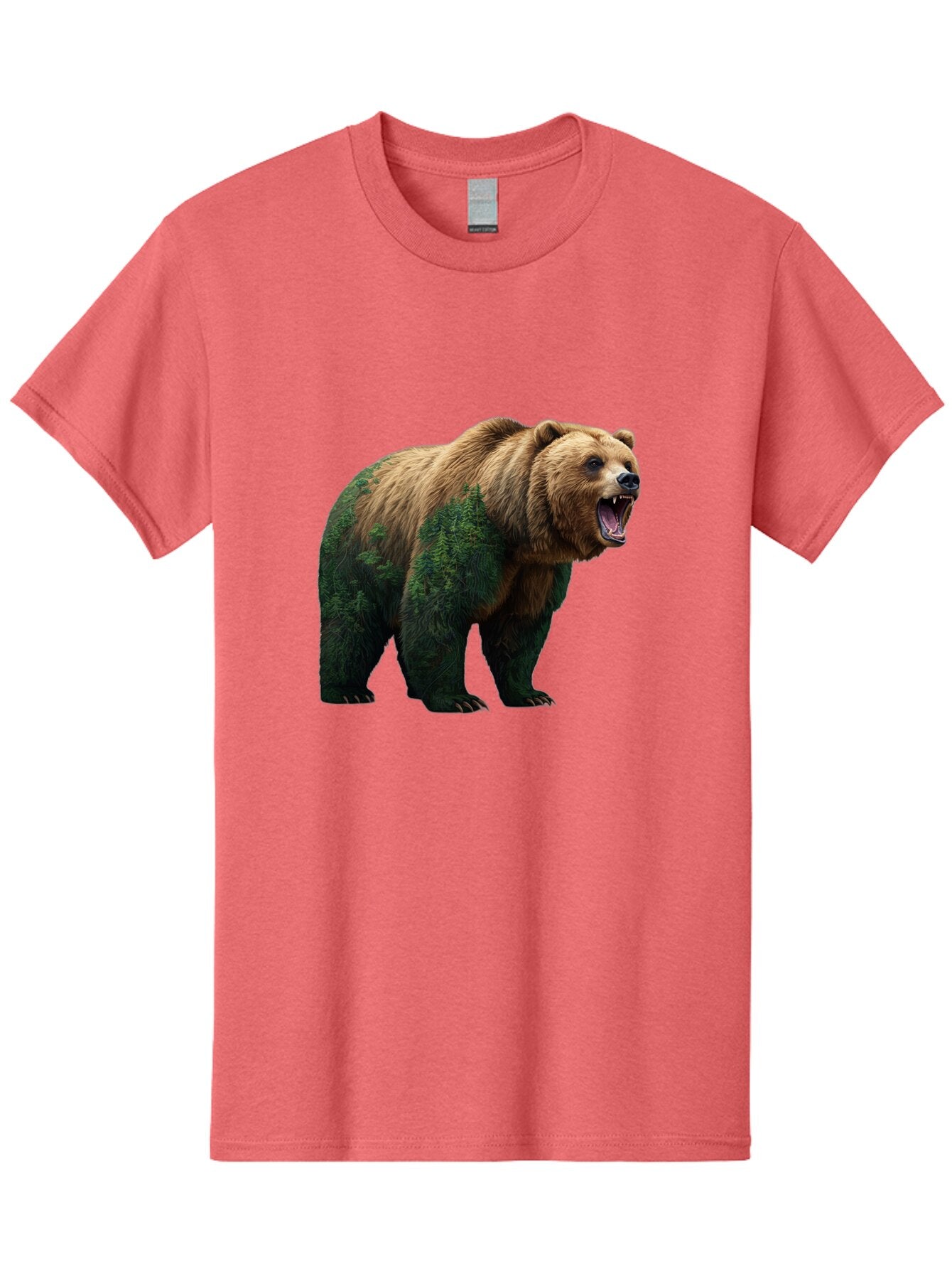 Roaring-Bear-3 Men'S Graphic Tee, 100% Cotton, Comfortable Casual Summer Wear, Machine Washable, Vintage Camera, Old Camera, Antique Camera, Black Camera, Classic Photography, Photography Equipment, Nostalgic Device, Film Camera, Camera Art Bap943 14