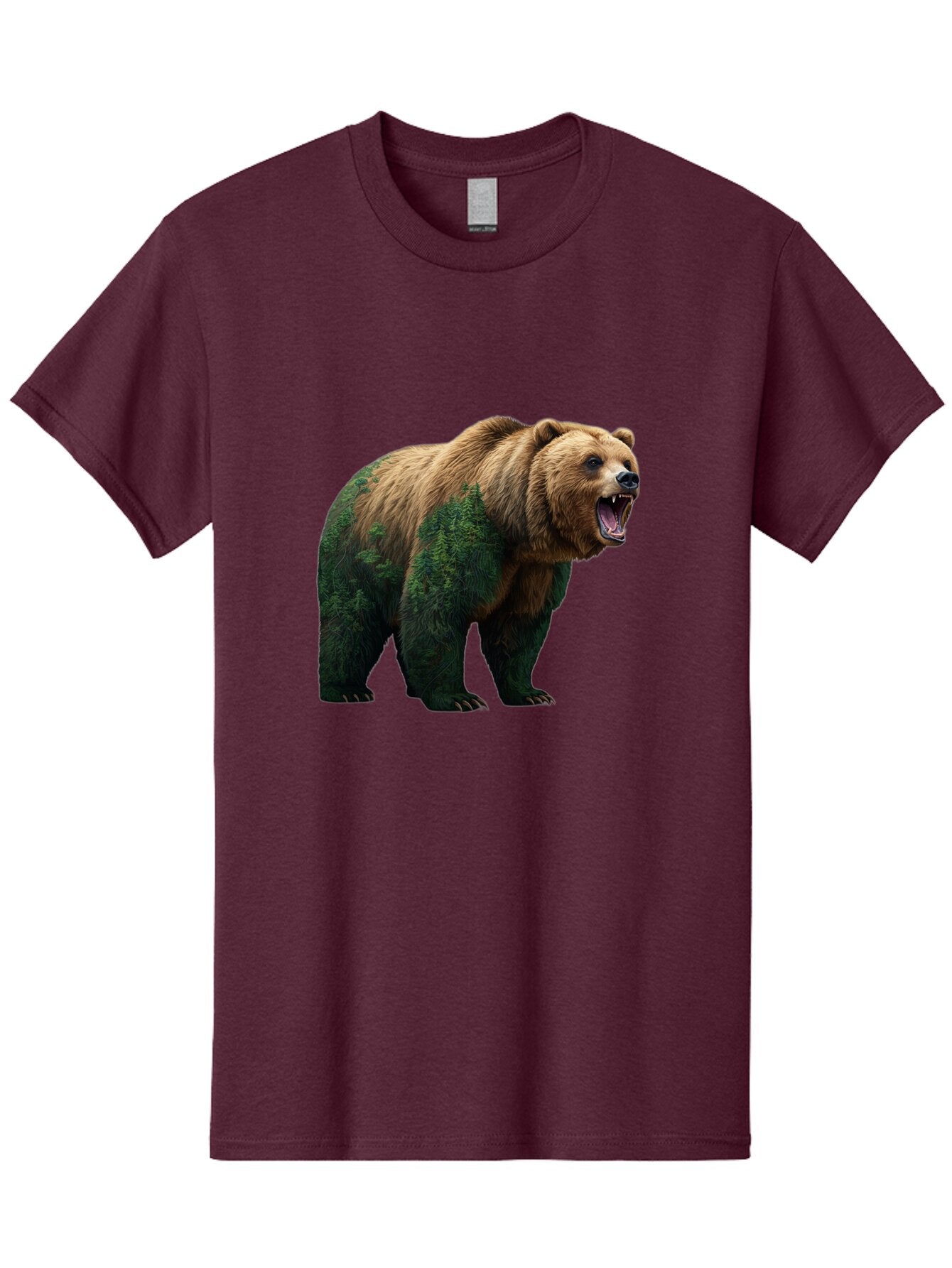Roaring-Bear-3 Men'S Graphic Tee, 100% Cotton, Comfortable Casual Summer Wear, Machine Washable, Vintage Camera, Old Camera, Antique Camera, Black Camera, Classic Photography, Photography Equipment, Nostalgic Device, Film Camera, Camera Art Bap943 12