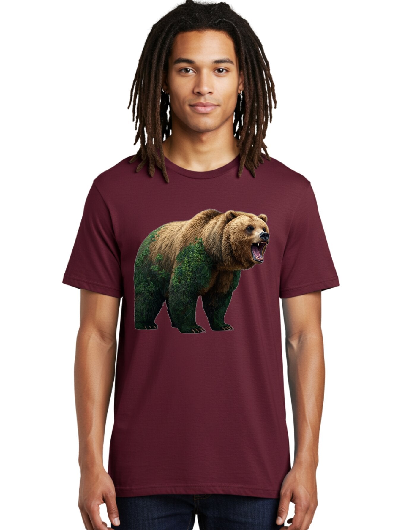 Roaring-Bear-3 Men'S Graphic Tee, 100% Cotton, Comfortable Casual Summer Wear, Machine Washable, Vintage Camera, Old Camera, Antique Camera, Black Camera, Classic Photography, Photography Equipment, Nostalgic Device, Film Camera, Camera Art Bap943 28