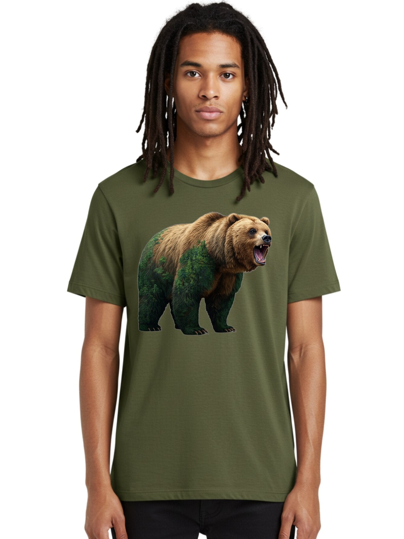 Roaring-Bear-3 Men'S Graphic Tee, 100% Cotton, Comfortable Casual Summer Wear, Machine Washable, Vintage Camera, Old Camera, Antique Camera, Black Camera, Classic Photography, Photography Equipment, Nostalgic Device, Film Camera, Camera Art Bap943 17