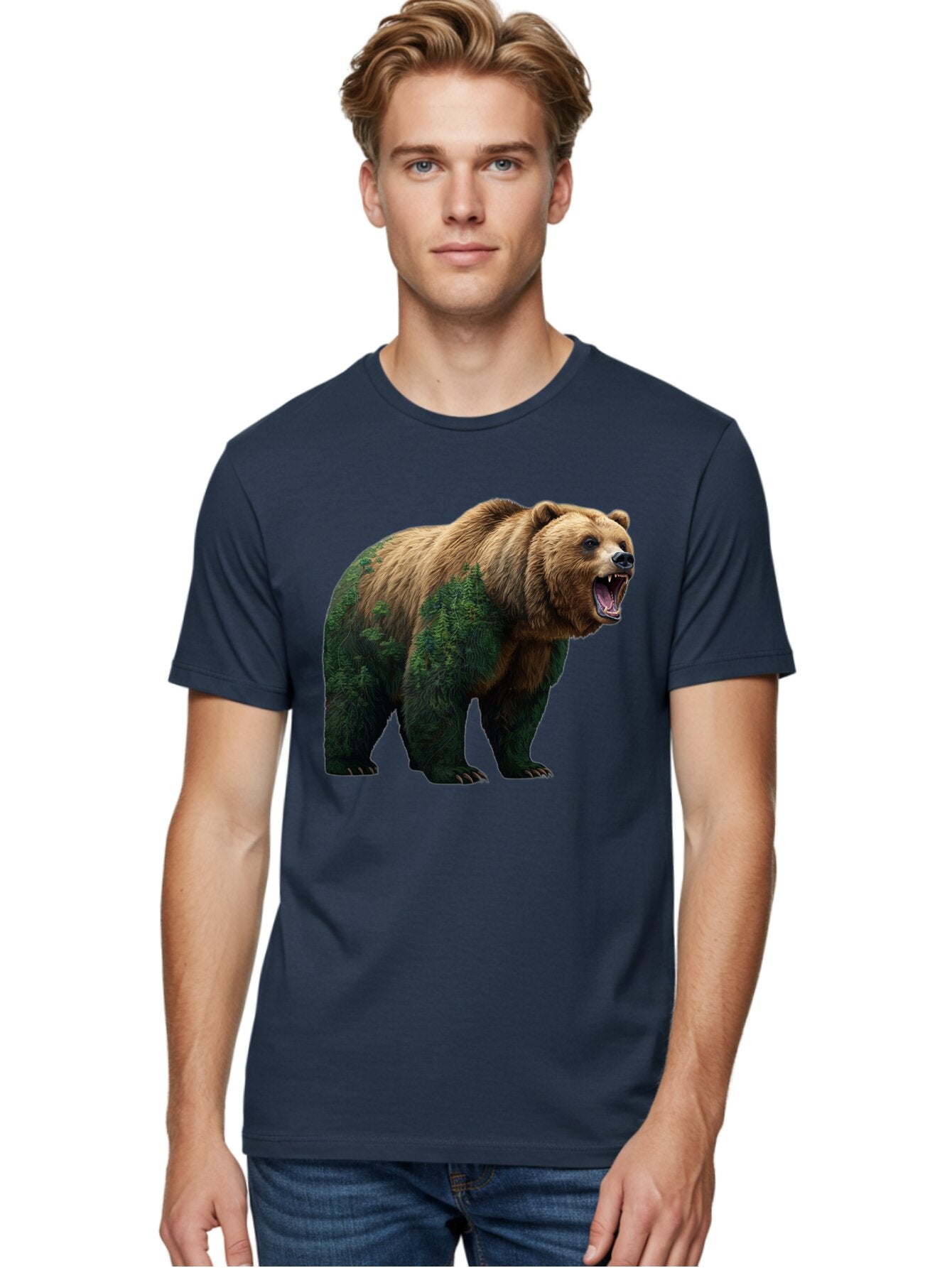 Roaring-Bear-3 Men'S Graphic Tee, 100% Cotton, Comfortable Casual Summer Wear, Machine Washable, Vintage Camera, Old Camera, Antique Camera, Black Camera, Classic Photography, Photography Equipment, Nostalgic Device, Film Camera, Camera Art Bap943 22