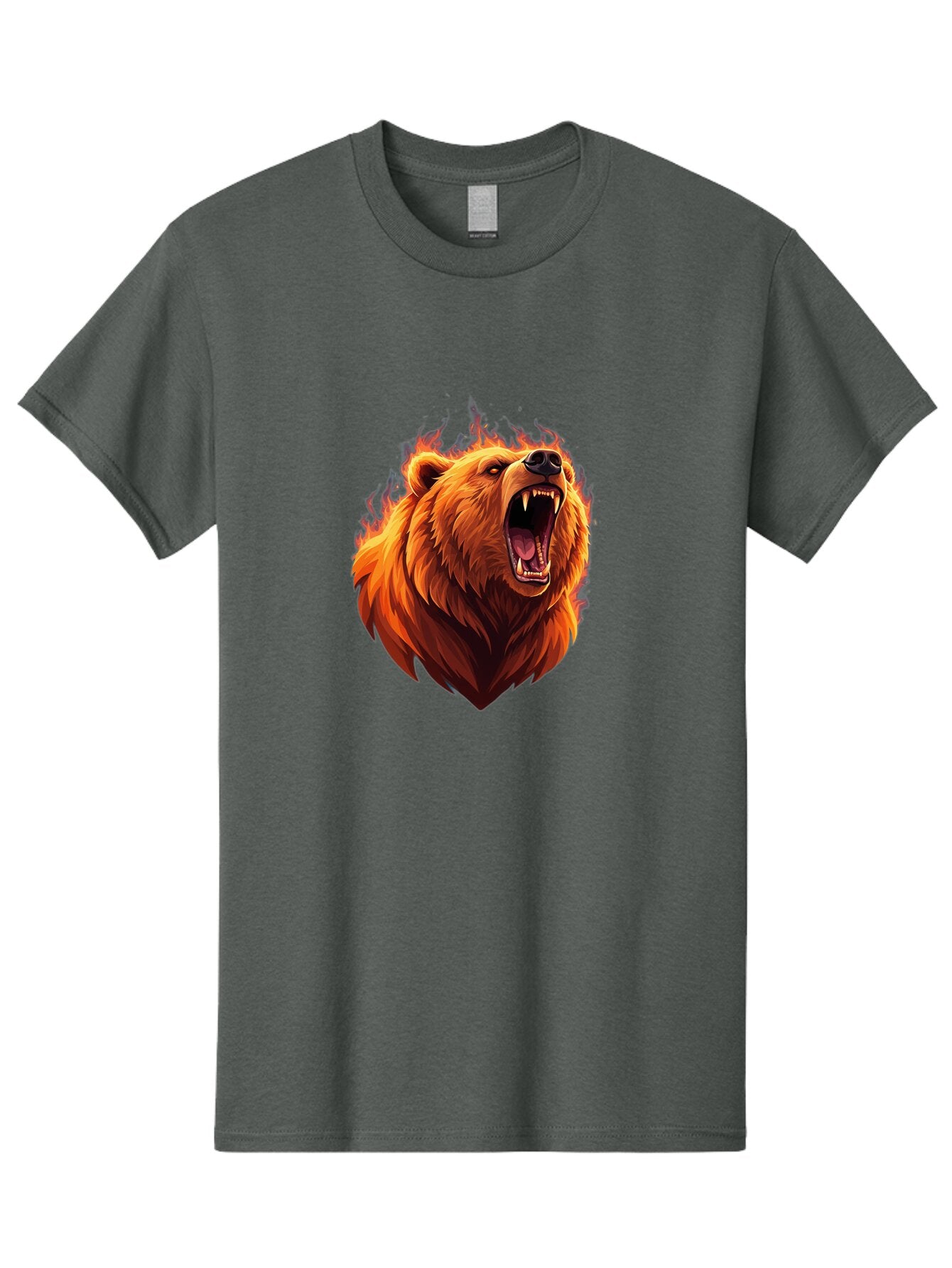Roaring-Bear-4 Men'S Graphic Tee, 100% Cotton, Comfortable Casual Summer Wear, Machine Washable, Vintage Camera, Old Camera, Antique Camera, Black Camera, Classic Photography, Photography Equipment, Nostalgic Device, Film Camera, Camera Art Bap944 3