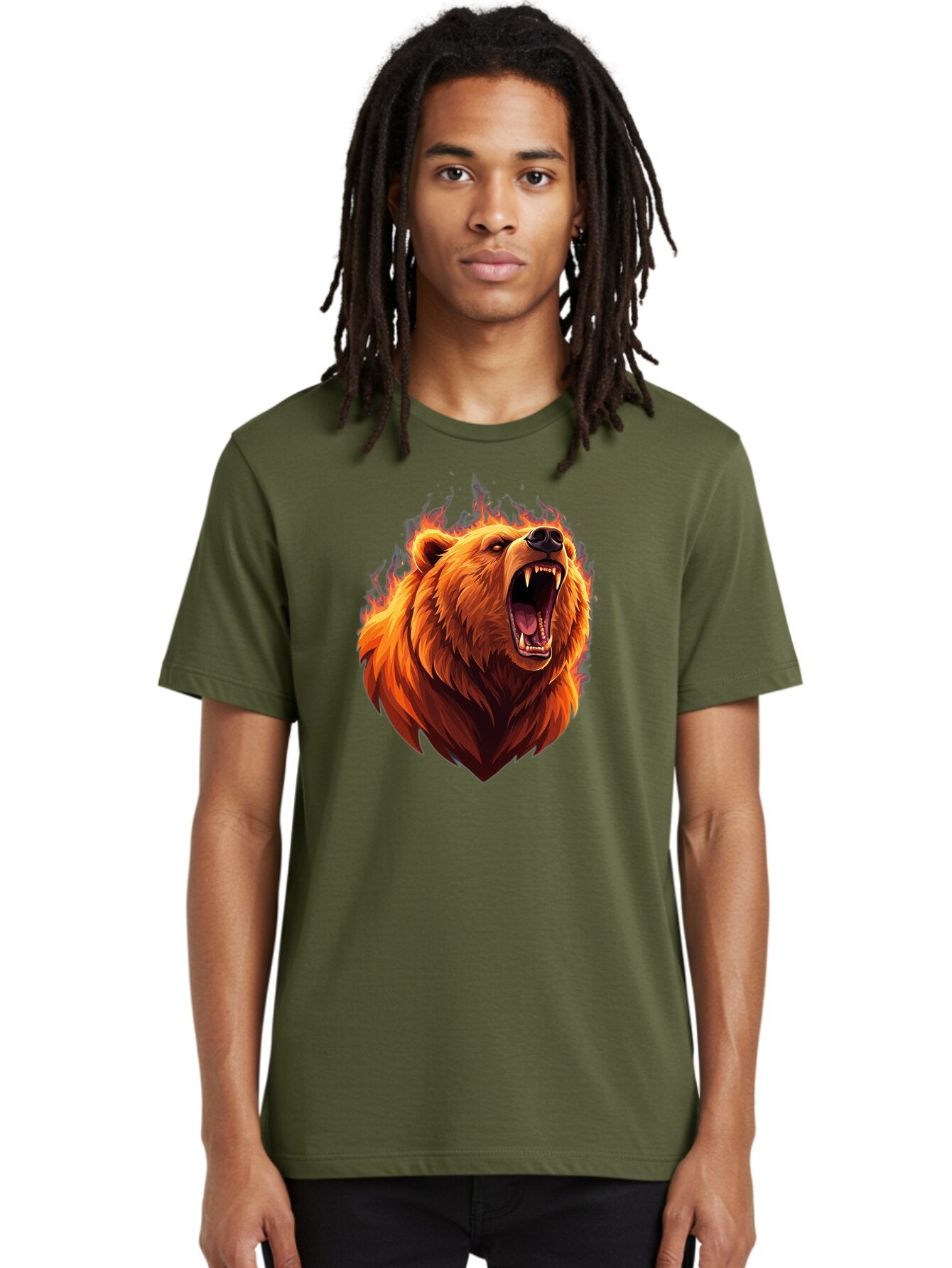 Roaring-Bear-4 Men'S Graphic Tee, 100% Cotton, Comfortable Casual Summer Wear, Machine Washable, Vintage Camera, Old Camera, Antique Camera, Black Camera, Classic Photography, Photography Equipment, Nostalgic Device, Film Camera, Camera Art Bap944 26
