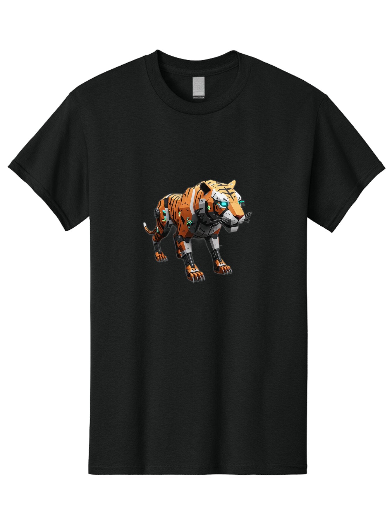 Robo-Tiger-1 Men'S Graphic Tee, 100% Cotton, Comfortable Casual Summer Wear, Machine Washable, Vintage Camera, Old Camera, Antique Camera, Black Camera, Classic Photography, Photography Equipment, Nostalgic Device, Film Camera, Camera Art Bap946 6
